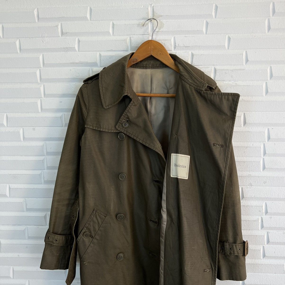 Hysteric Glamour VINTAGE HYSTERIC GLAMOUR TRENCH COAT AVANT GARDE STYLE Size US M / EU 48-50 / 2 - 15 Thumbnail