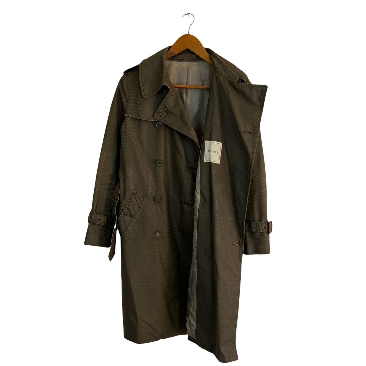 Hysteric Glamour VINTAGE HYSTERIC GLAMOUR TRENCH COAT AVANT GARDE STYLE Size US M / EU 48-50 / 2 - 2 Thumbnail