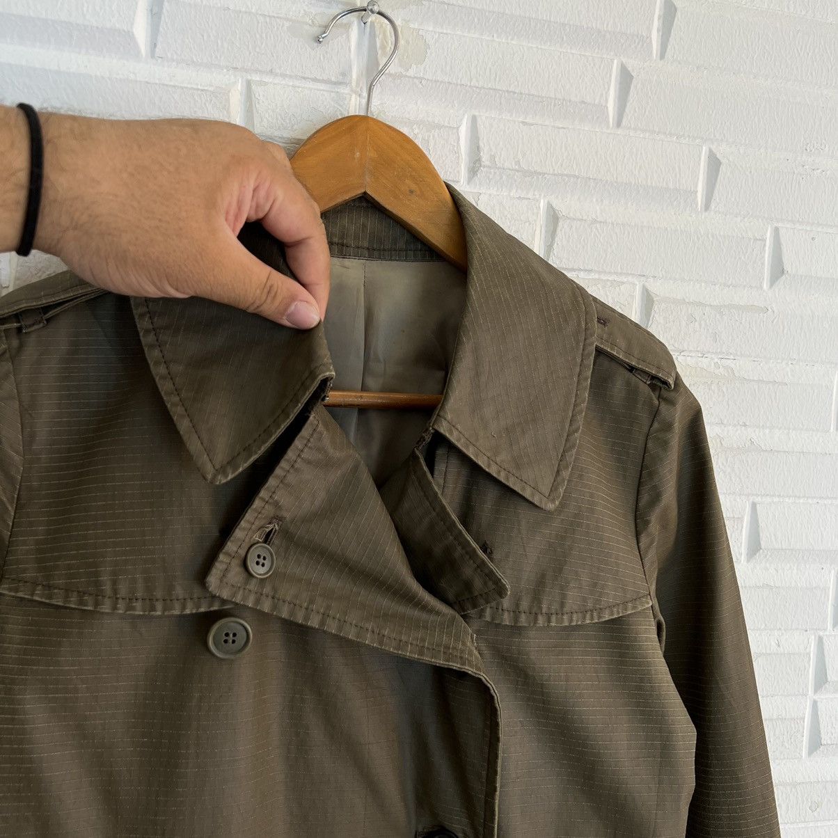 Hysteric Glamour VINTAGE HYSTERIC GLAMOUR TRENCH COAT AVANT GARDE STYLE Size US M / EU 48-50 / 2 - 9 Thumbnail