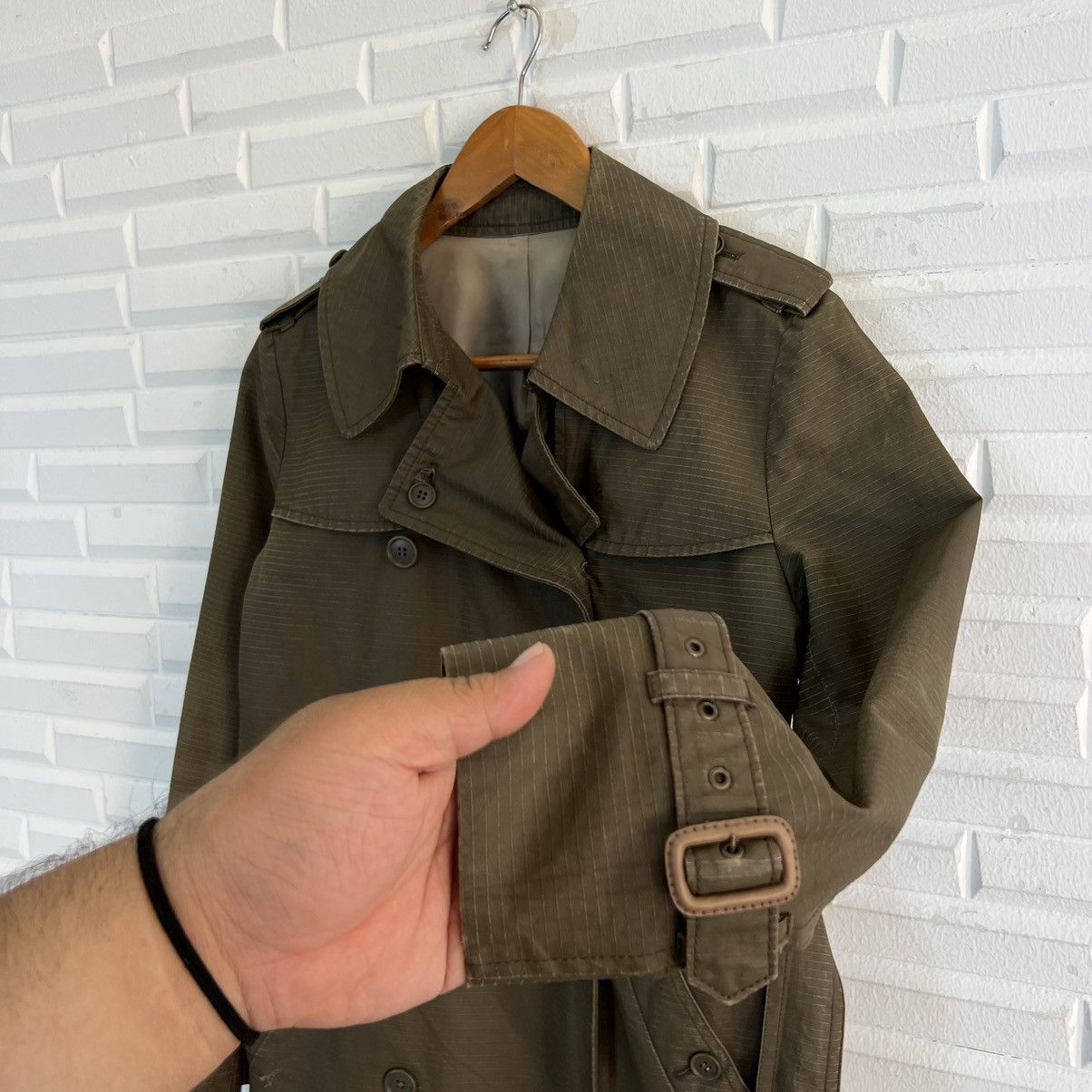 Hysteric Glamour VINTAGE HYSTERIC GLAMOUR TRENCH COAT AVANT GARDE STYLE Size US M / EU 48-50 / 2 - 11 Thumbnail