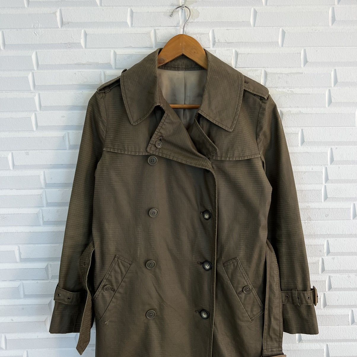 Hysteric Glamour VINTAGE HYSTERIC GLAMOUR TRENCH COAT AVANT GARDE STYLE Size US M / EU 48-50 / 2 - 5 Thumbnail