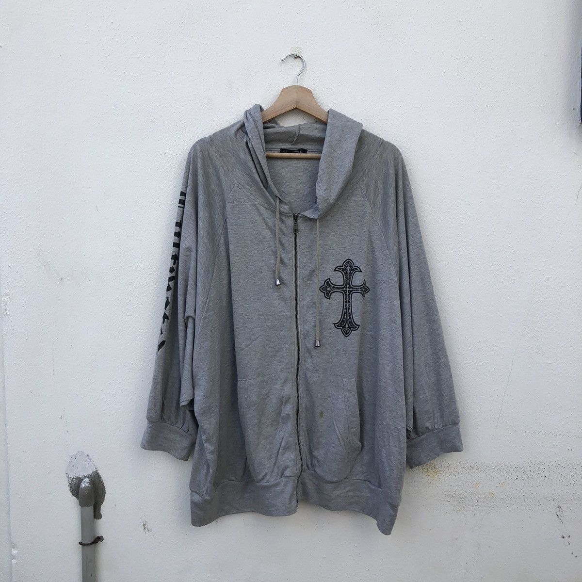 Japanese Brand CULTIBATED BIG LOGO HOODIE ZIPPER JACKET OVER SIZE Size US L / EU 52-54 / 3 - 2 Thumbnail