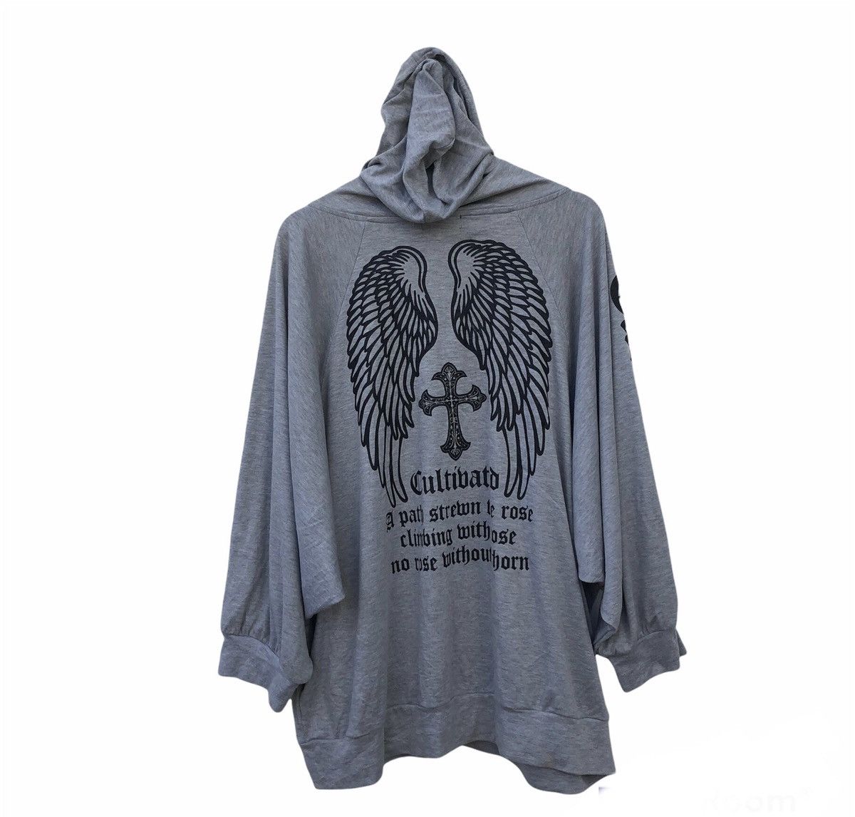Japanese Brand CULTIBATED BIG LOGO HOODIE ZIPPER JACKET OVER SIZE Size US L / EU 52-54 / 3 - 1 Thumbnail