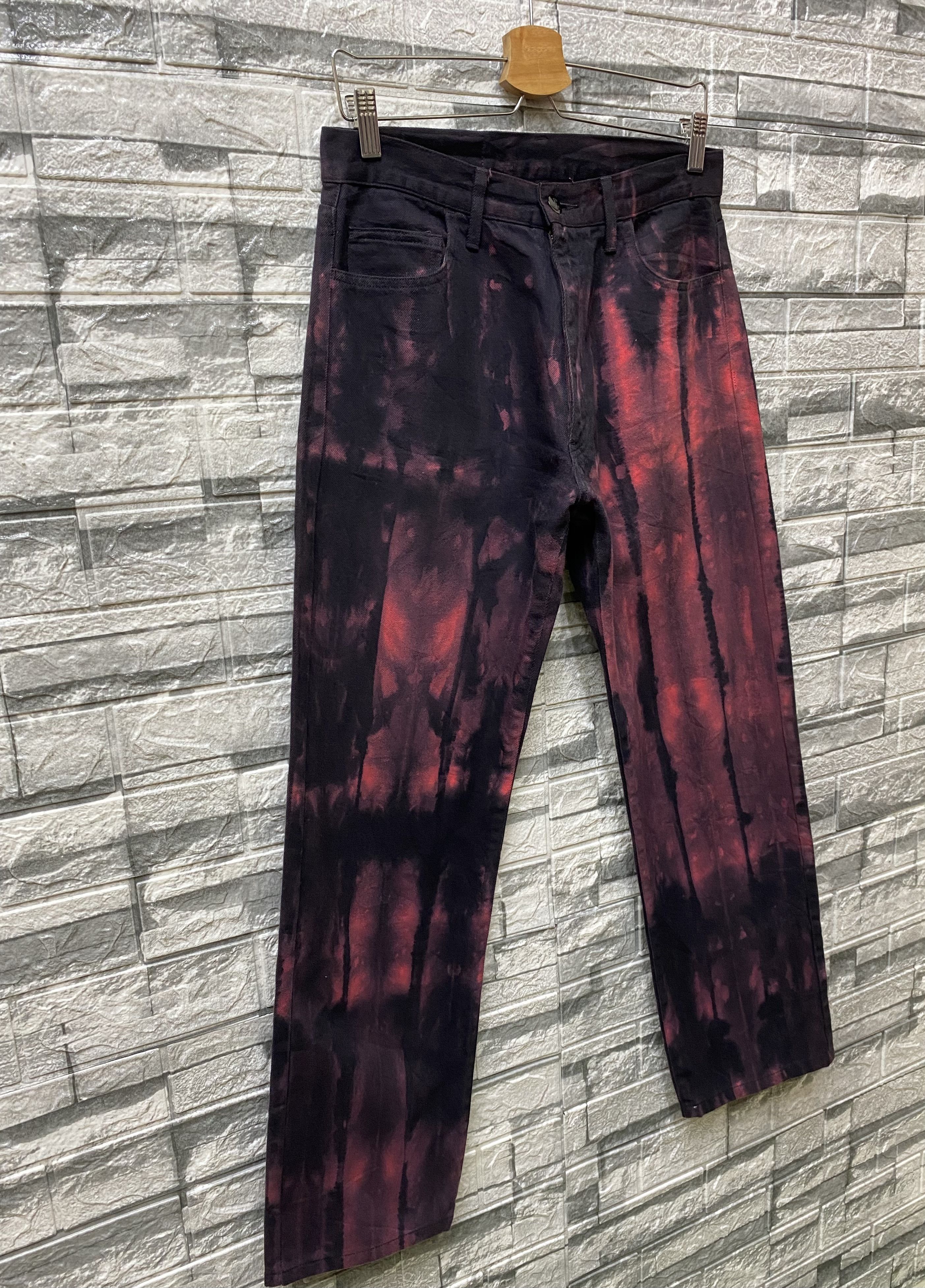 20471120 × If Six Was Nine × Seditionaries (30x29.5)INSANE JAPAN Flame Bleached grunge jean by acoustic Size US 30 / EU 46 - 10 Thumbnail