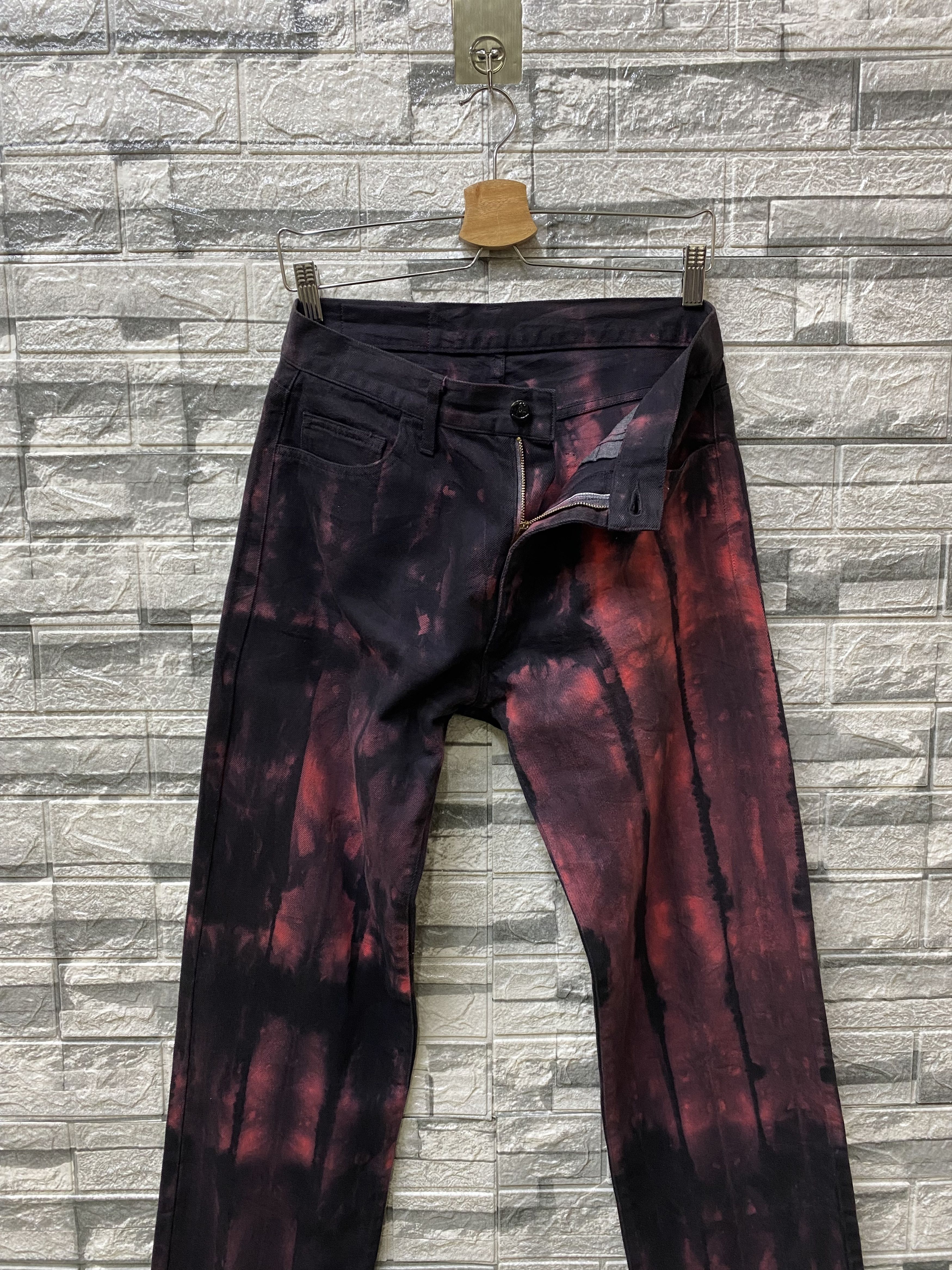 20471120 × If Six Was Nine × Seditionaries (30x29.5)INSANE JAPAN Flame Bleached grunge jean by acoustic Size US 30 / EU 46 - 4 Thumbnail