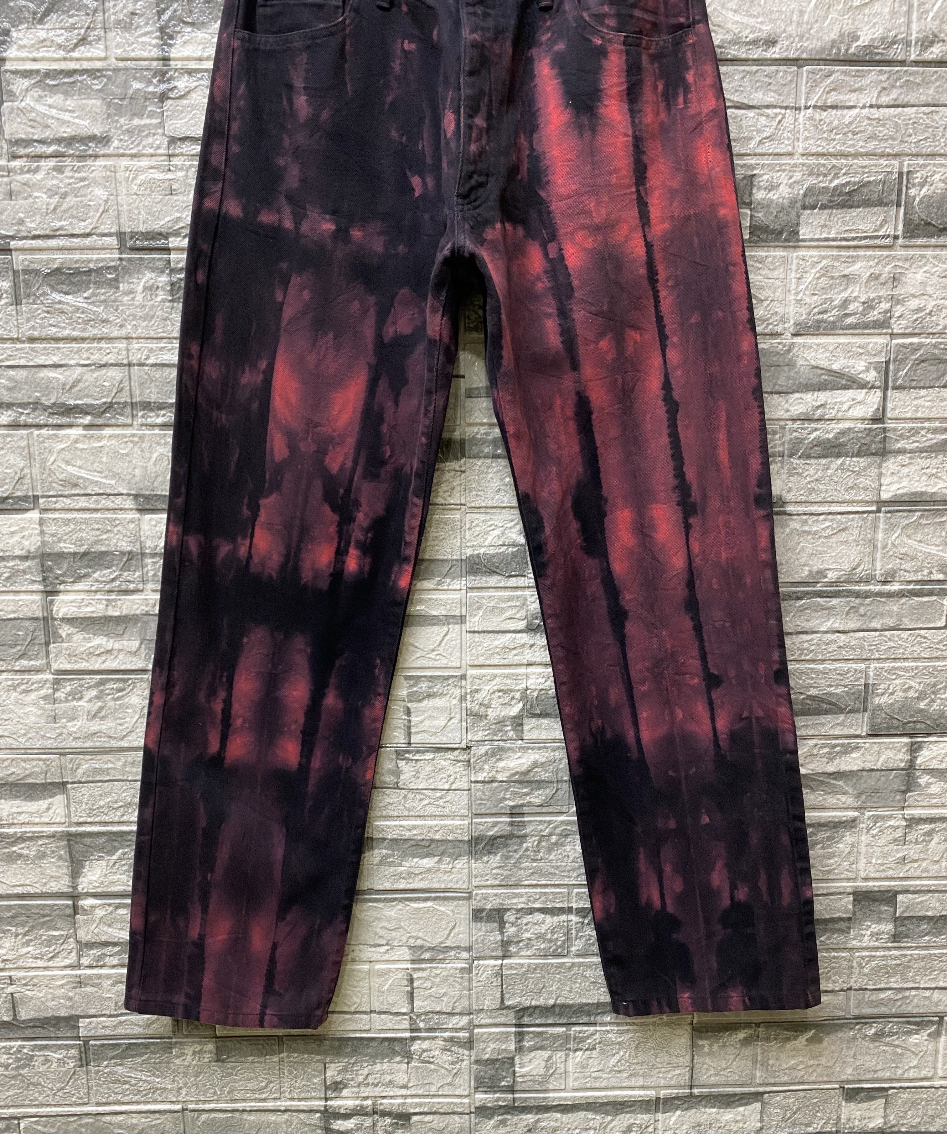 20471120 × If Six Was Nine × Seditionaries (30x29.5)INSANE JAPAN Flame Bleached grunge jean by acoustic Size US 30 / EU 46 - 9 Thumbnail