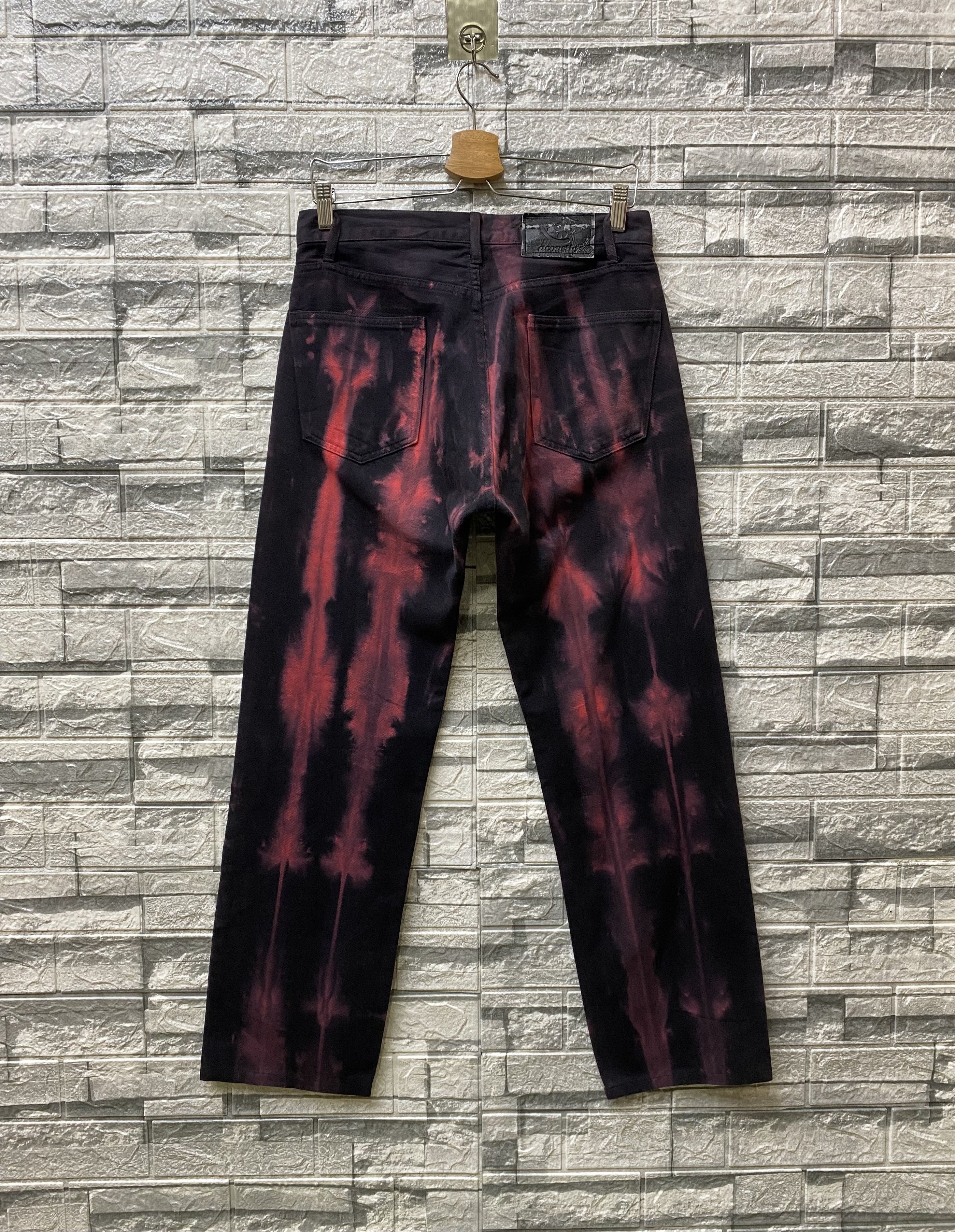 20471120 × If Six Was Nine × Seditionaries (30x29.5)INSANE JAPAN Flame Bleached grunge jean by acoustic Size US 30 / EU 46 - 11 Thumbnail