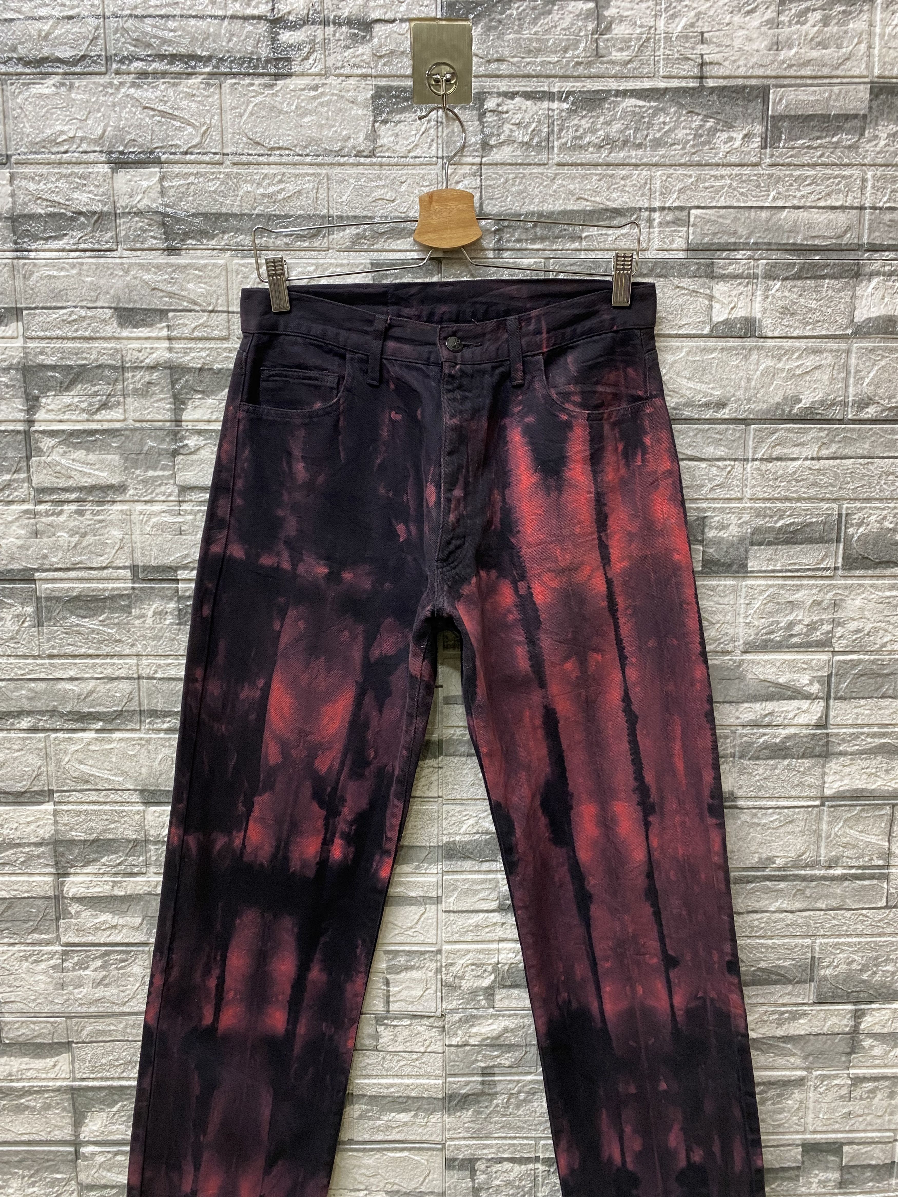 20471120 × If Six Was Nine × Seditionaries (30x29.5)INSANE JAPAN Flame Bleached grunge jean by acoustic Size US 30 / EU 46 - 2 Thumbnail