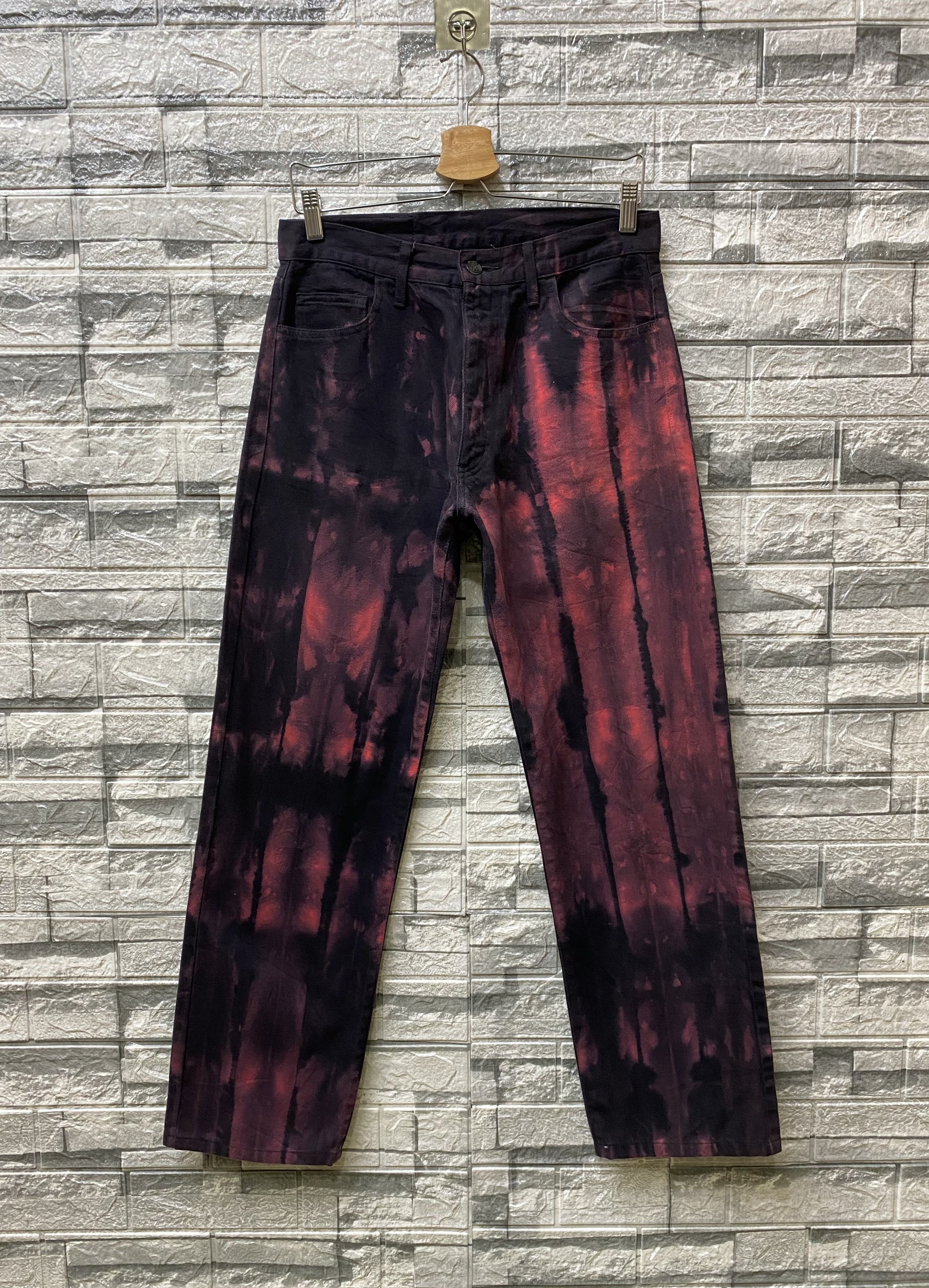 20471120 × If Six Was Nine × Seditionaries (30x29.5)INSANE JAPAN Flame Bleached grunge jean by acoustic Size US 30 / EU 46 - 8 Thumbnail