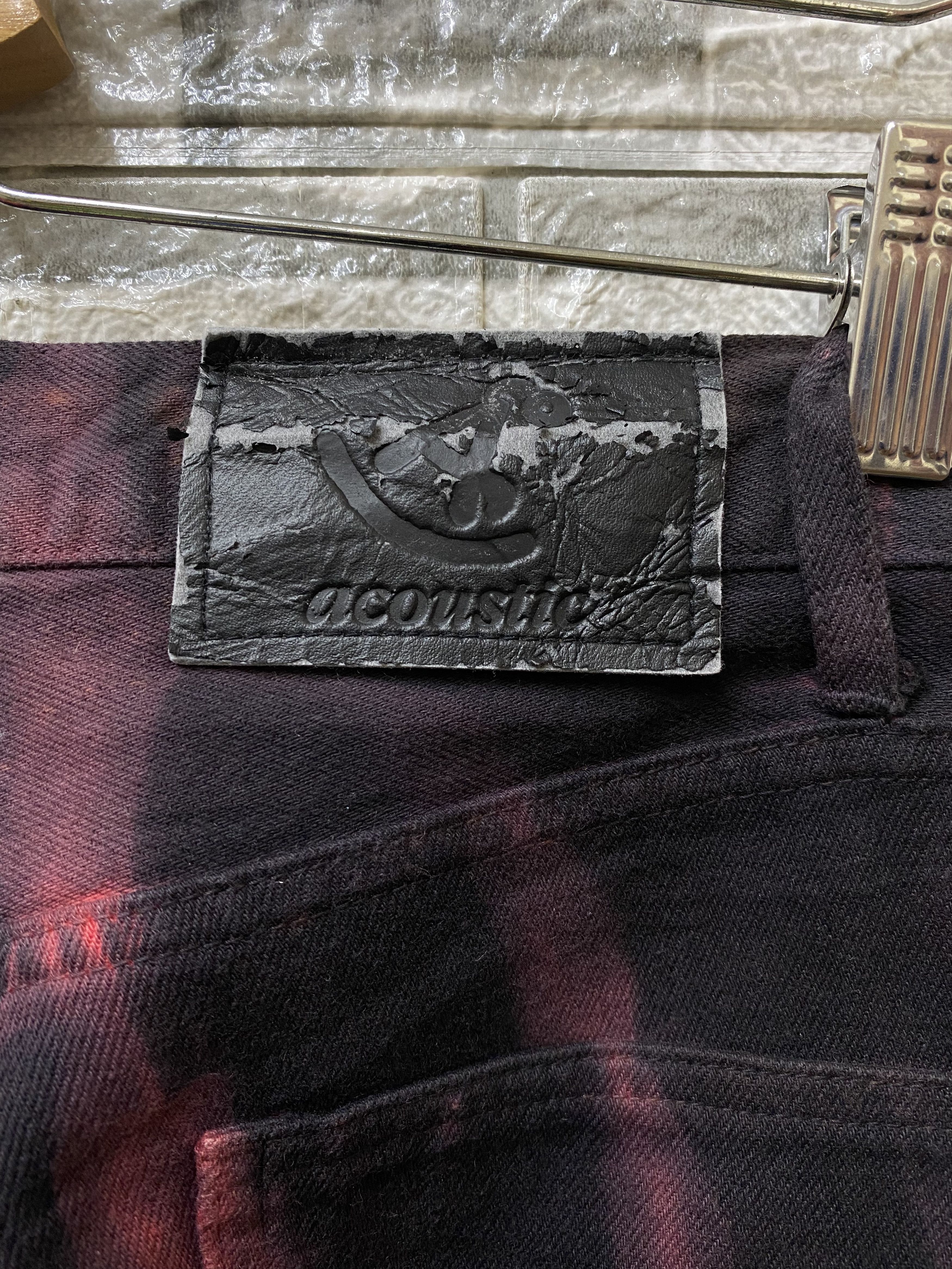20471120 × If Six Was Nine × Seditionaries (30x29.5)INSANE JAPAN Flame Bleached grunge jean by acoustic Size US 30 / EU 46 - 3 Thumbnail