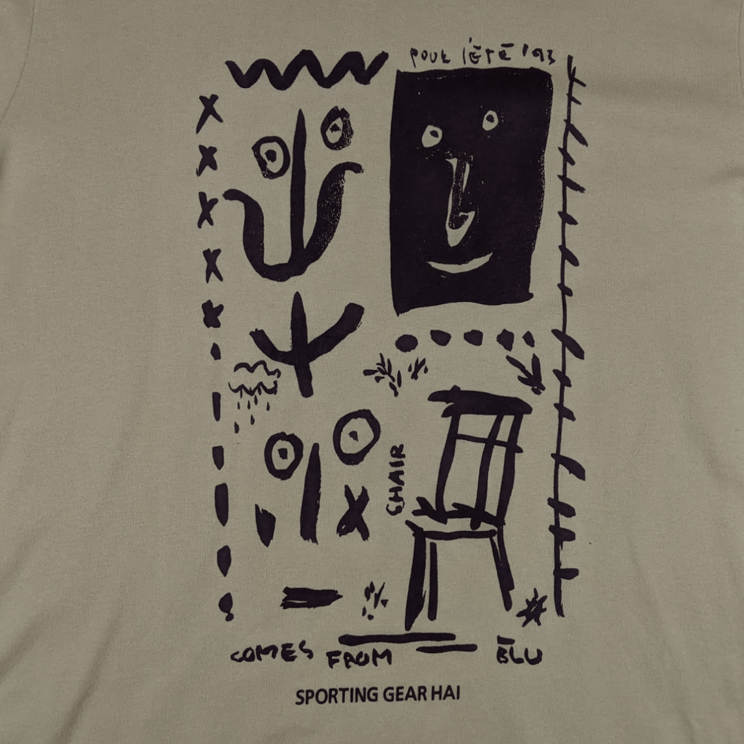 Hai Sporting Gear Vintage HAI SPORTING GEAR Issey Miyake Graphic T-Shirt Size US M / EU 48-50 / 2 - 4 Thumbnail