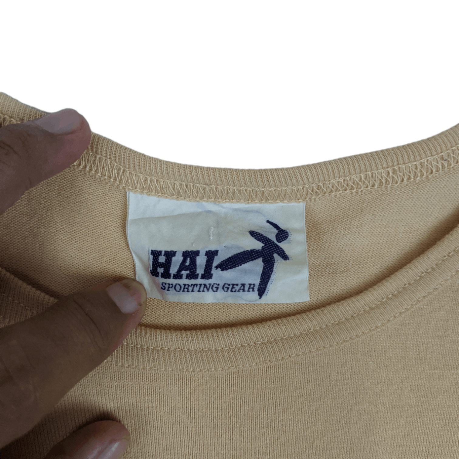 Hai Sporting Gear Vintage HAI SPORTING GEAR Issey Miyake Graphic T-Shirt Size US M / EU 48-50 / 2 - 7 Thumbnail