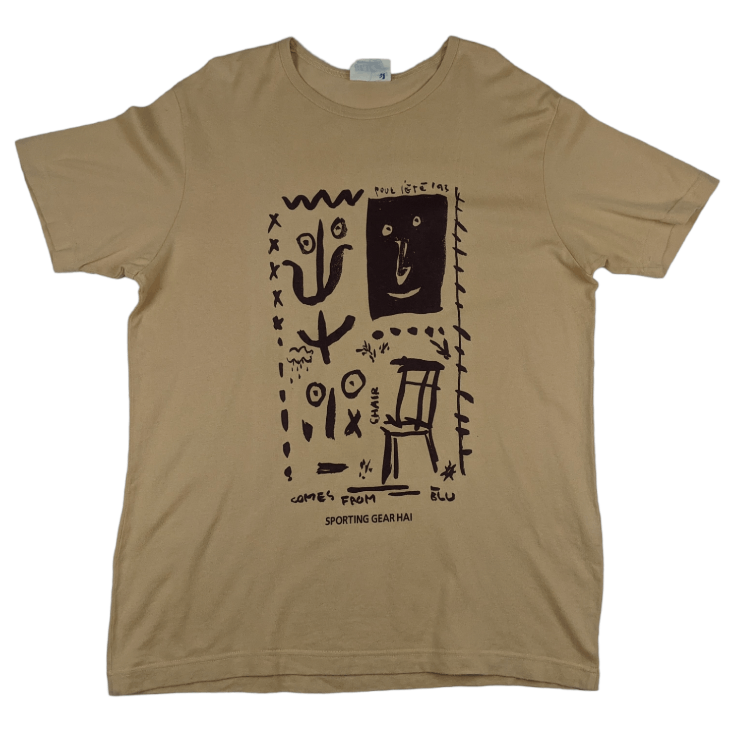 Hai Sporting Gear Vintage HAI SPORTING GEAR Issey Miyake Graphic T-Shirt Size US M / EU 48-50 / 2 - 2 Thumbnail