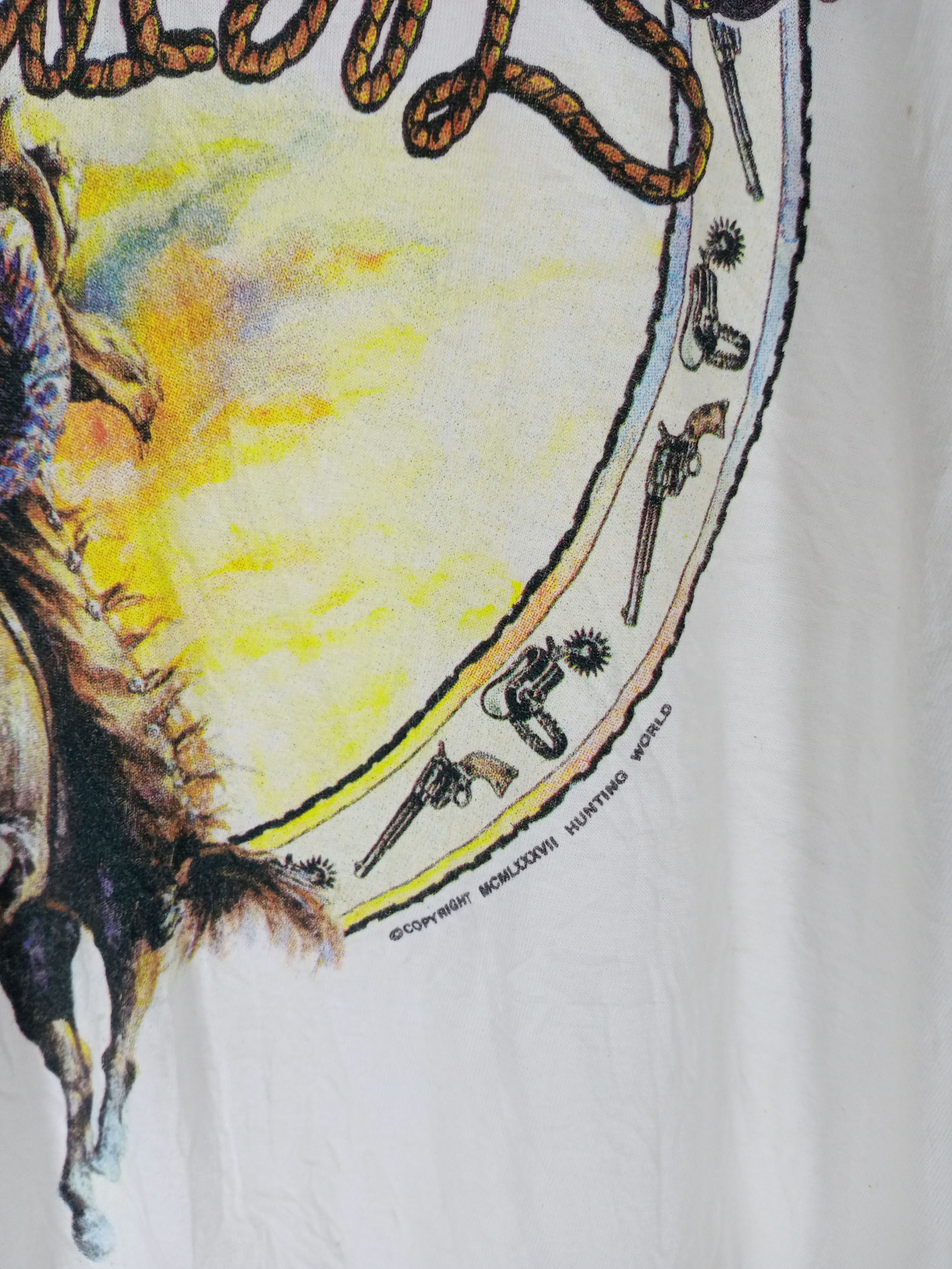 Other Hunting World With Cowboys'n Indians T-Shirt🐘 Size US L / EU 52-54 / 3 - 7 Thumbnail