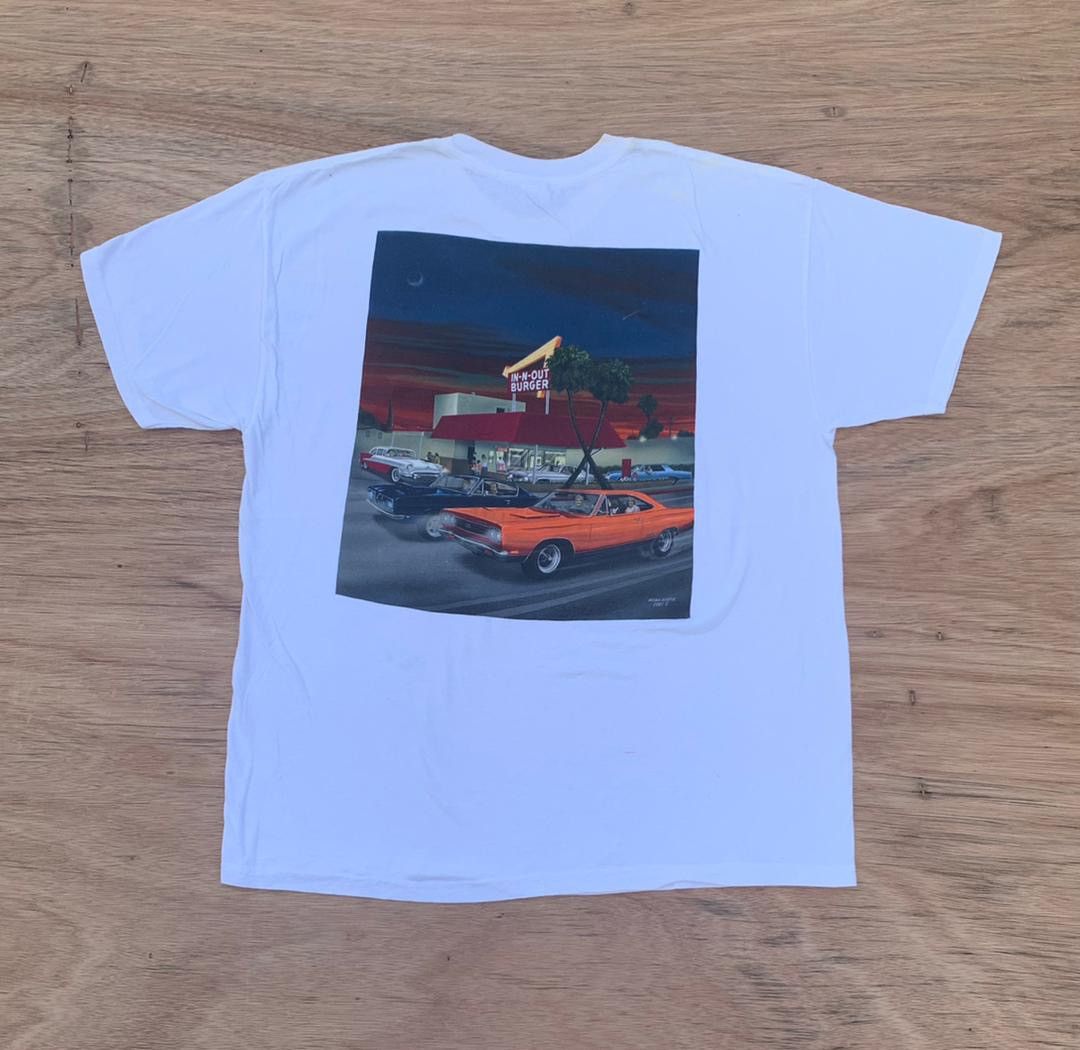 Image of Hanes x Vintage Tee A31 in White, Men's (Size XL)