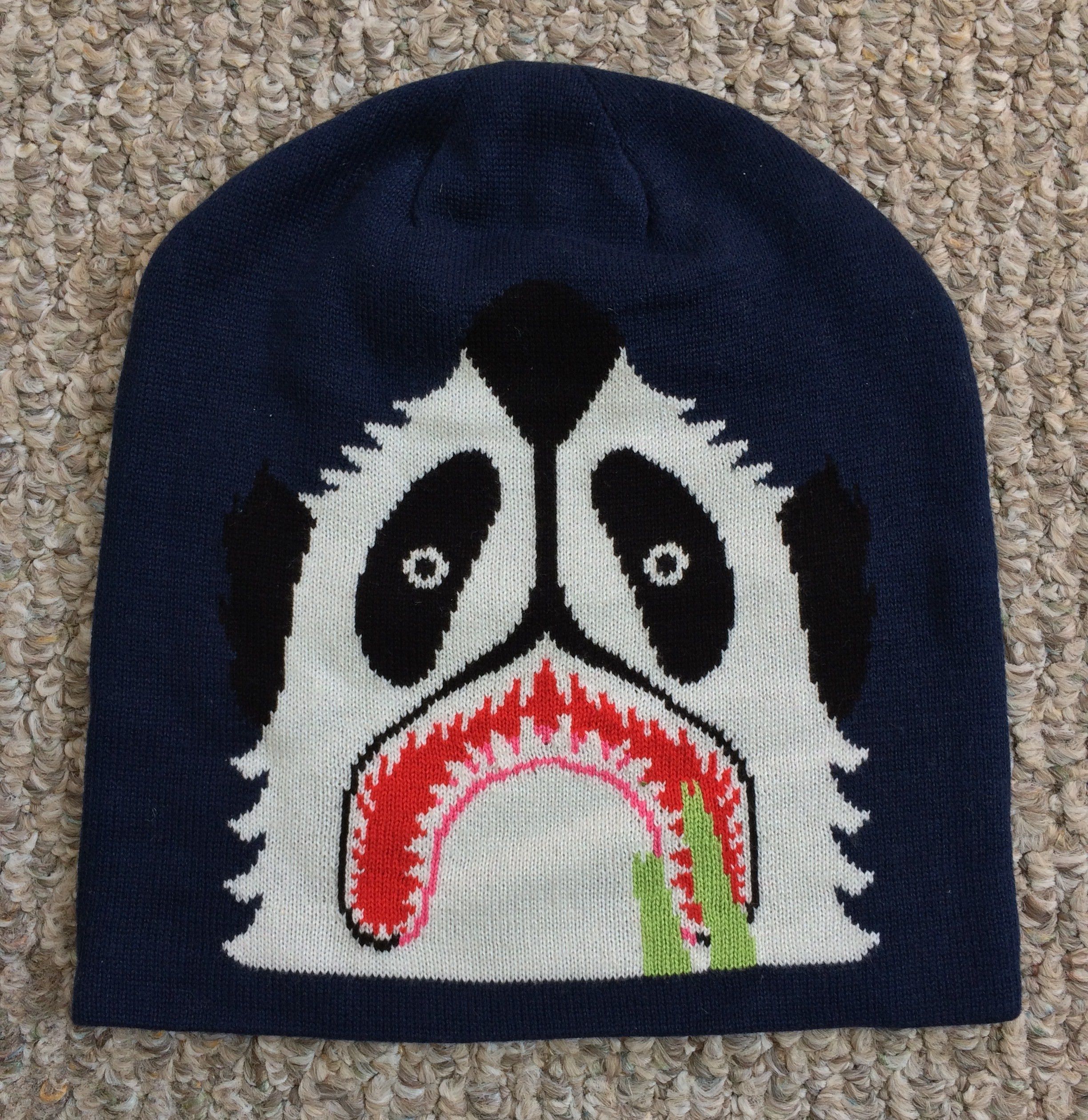 Bape OG Bape Panda Beanie Size ONE SIZE - 1 Thumbnail