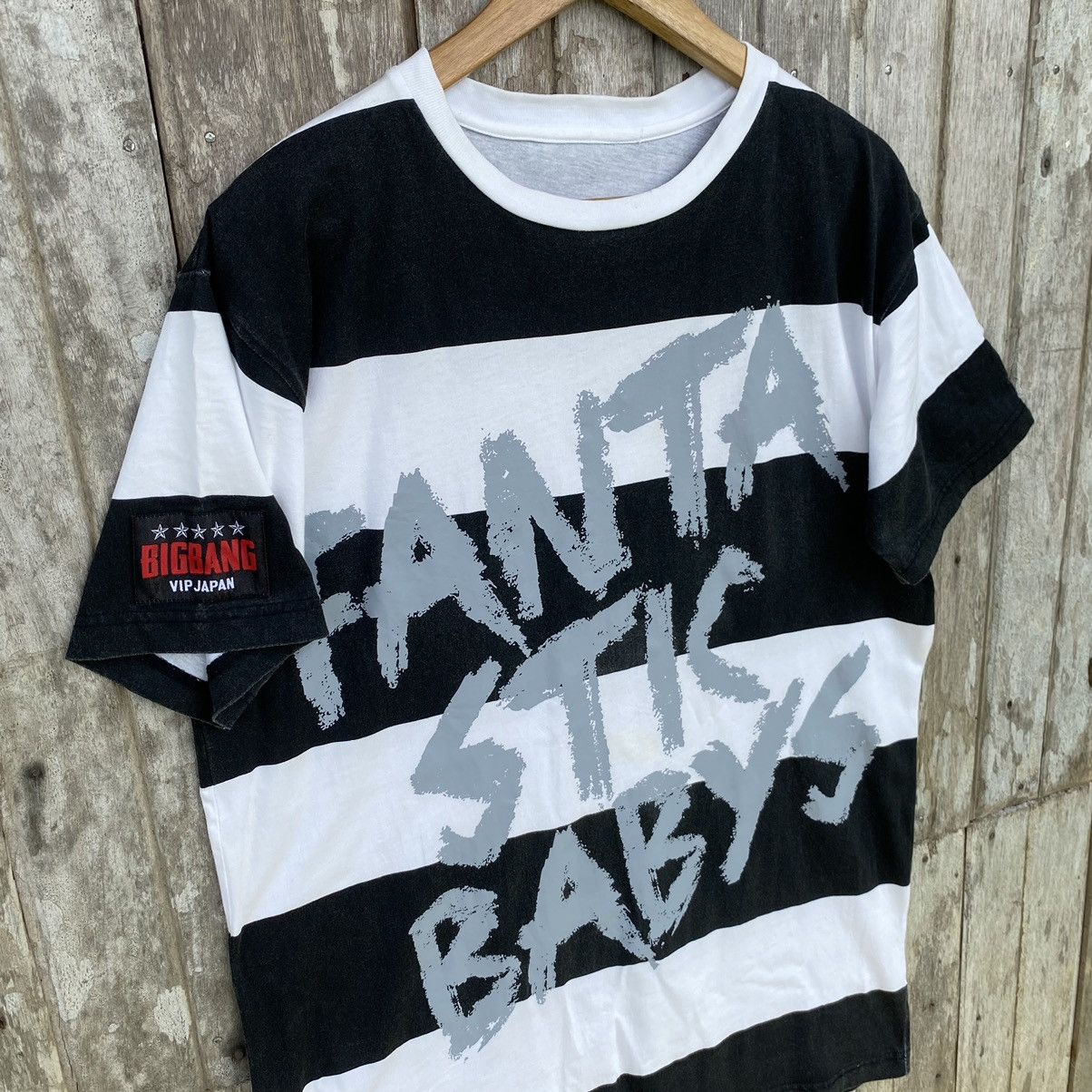 Band Tees Big Bang VIP Japan Fantastic Babys ERD GRUNGE THRASHED TEE Size US L / EU 52-54 / 3 - 3 Thumbnail