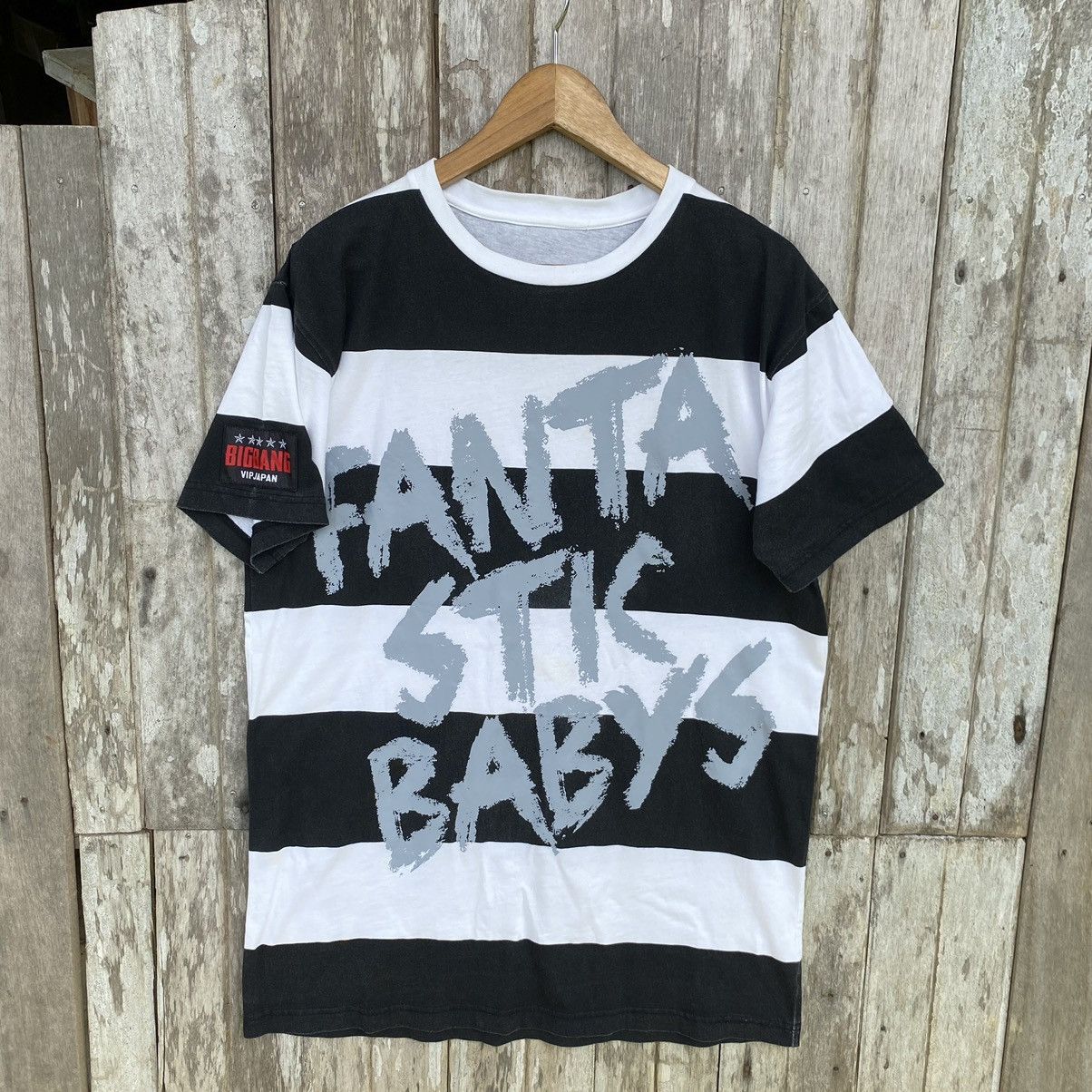Band Tees Big Bang VIP Japan Fantastic Babys ERD GRUNGE THRASHED TEE Size US L / EU 52-54 / 3 - 1 Thumbnail