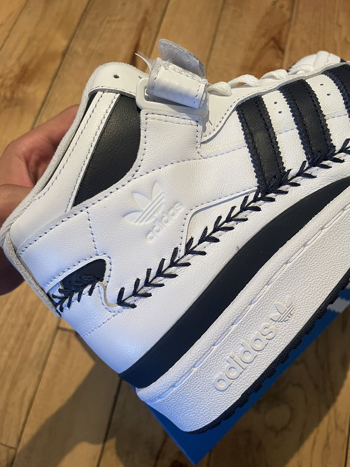 Adidas Adidas Forum Mid Baseball Aaron Judge Size US 9 / EU 42 - 7 Thumbnail