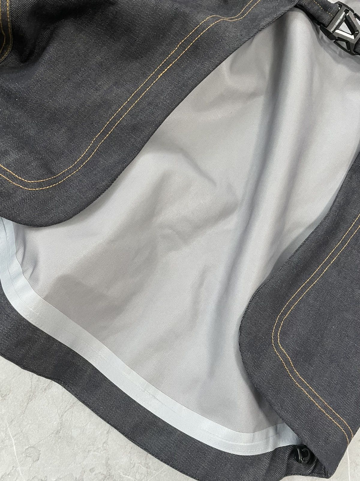 Sasquatchfabrix Indigo denim three layer bolero jacket Size US M / EU 48-50 / 2 - 4 Thumbnail