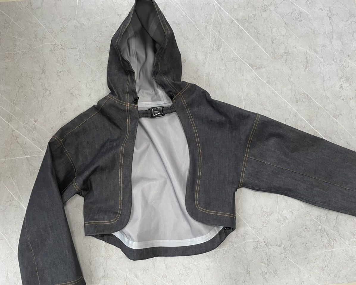 Sasquatchfabrix Indigo denim three layer bolero jacket Size US M / EU 48-50 / 2 - 1 Thumbnail