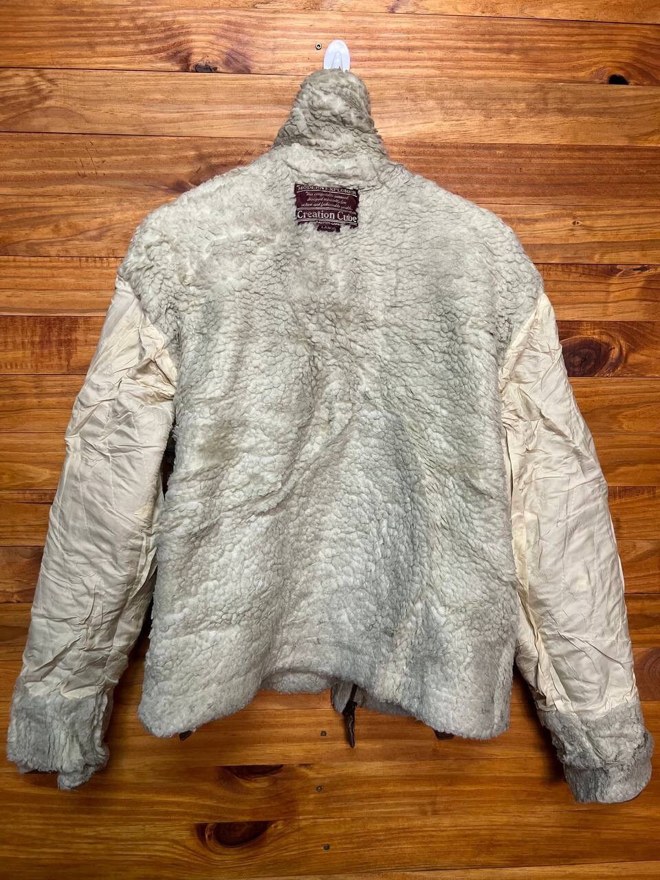 Leather VINTAGE CREATION CUBE SHEARLING SUEDE LEATHER JACKET Size US L / EU 52-54 / 3 - 16 Thumbnail