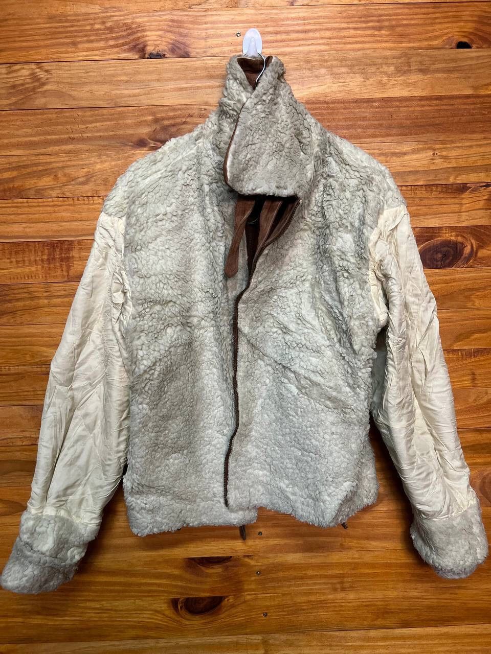 Leather VINTAGE CREATION CUBE SHEARLING SUEDE LEATHER JACKET Size US L / EU 52-54 / 3 - 15 Thumbnail