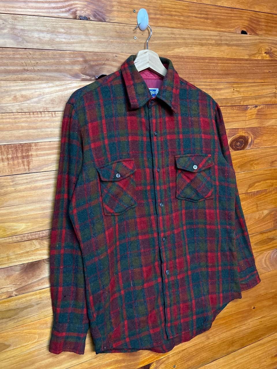 Flannel VINTAGE FLANNEL WRANGLER WOOL SHIRTS Size US M / EU 48-50 / 2 - 2 Thumbnail