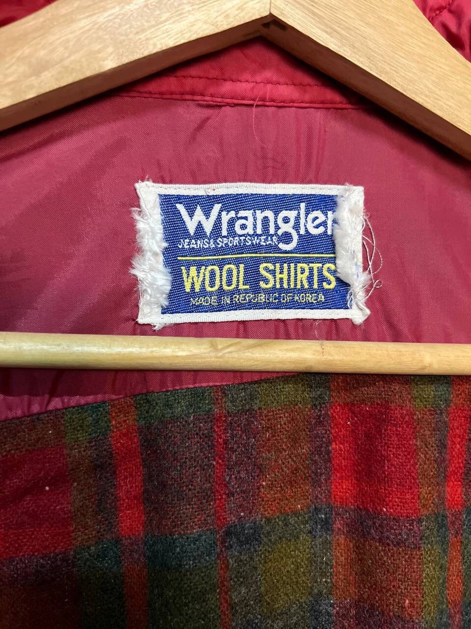 Flannel VINTAGE FLANNEL WRANGLER WOOL SHIRTS Size US M / EU 48-50 / 2 - 9 Thumbnail