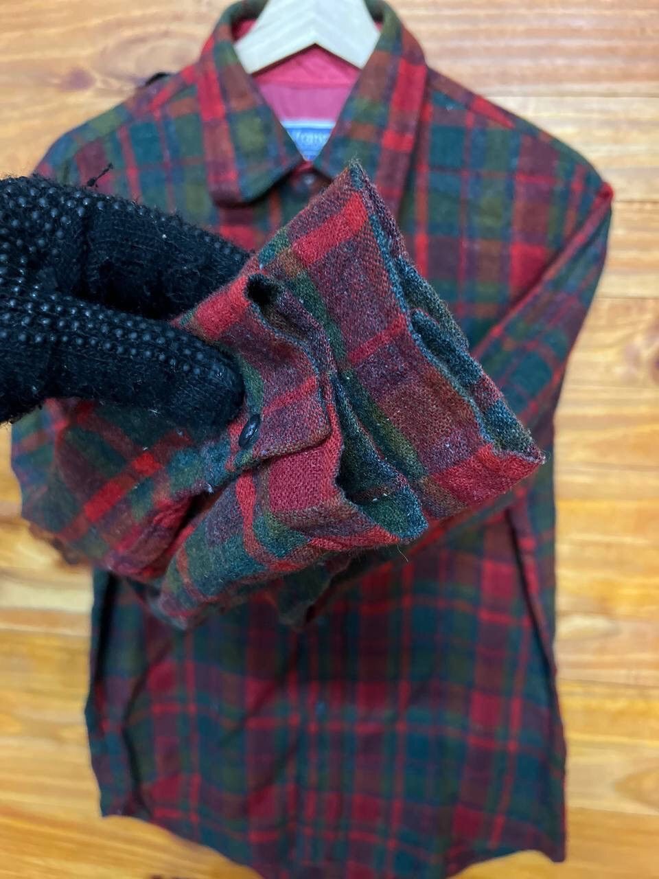 Flannel VINTAGE FLANNEL WRANGLER WOOL SHIRTS Size US M / EU 48-50 / 2 - 5 Thumbnail