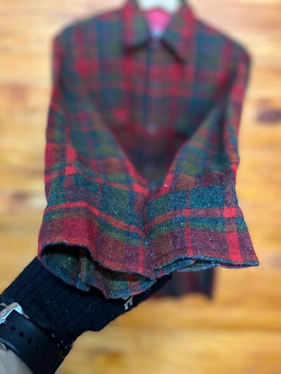 Flannel VINTAGE FLANNEL WRANGLER WOOL SHIRTS Size US M / EU 48-50 / 2 - 7 Thumbnail