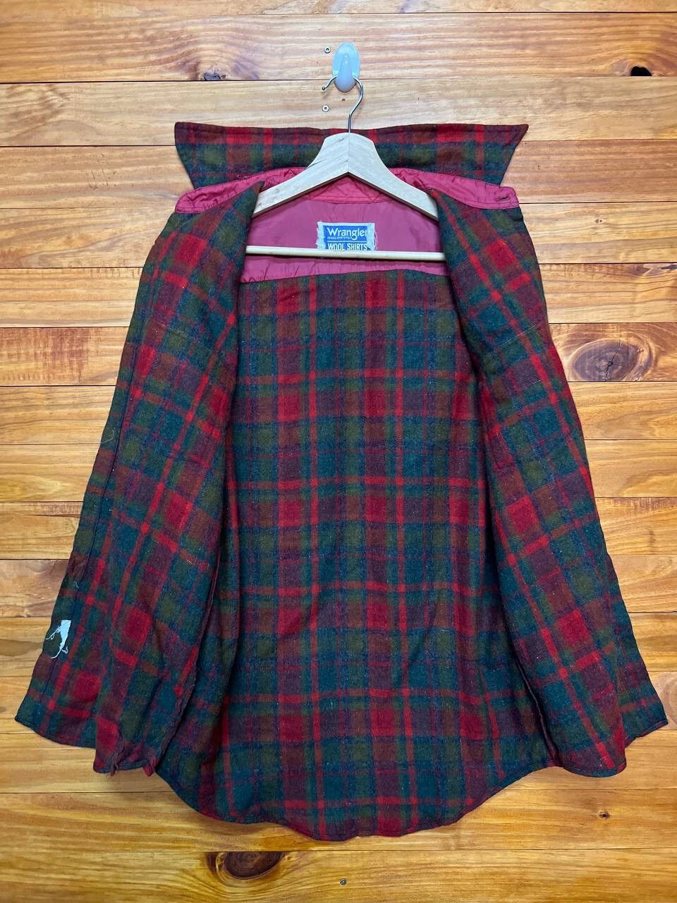 Flannel VINTAGE FLANNEL WRANGLER WOOL SHIRTS Size US M / EU 48-50 / 2 - 8 Thumbnail