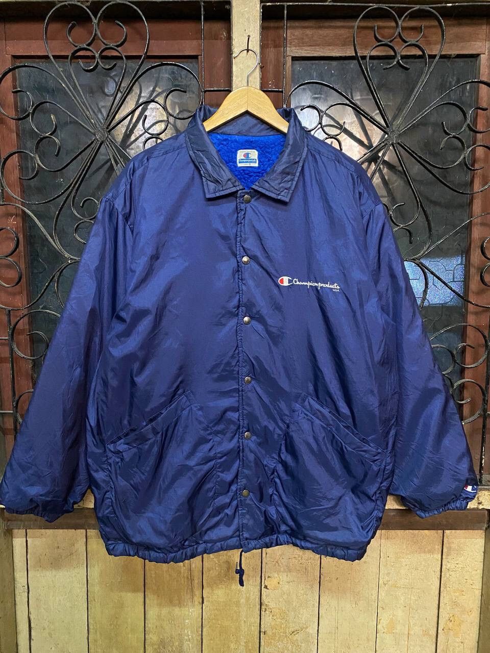 Champion CHAMPION COACH JACKET FLEECE LINED Size US XL / EU 56 / 4 - 3 Thumbnail