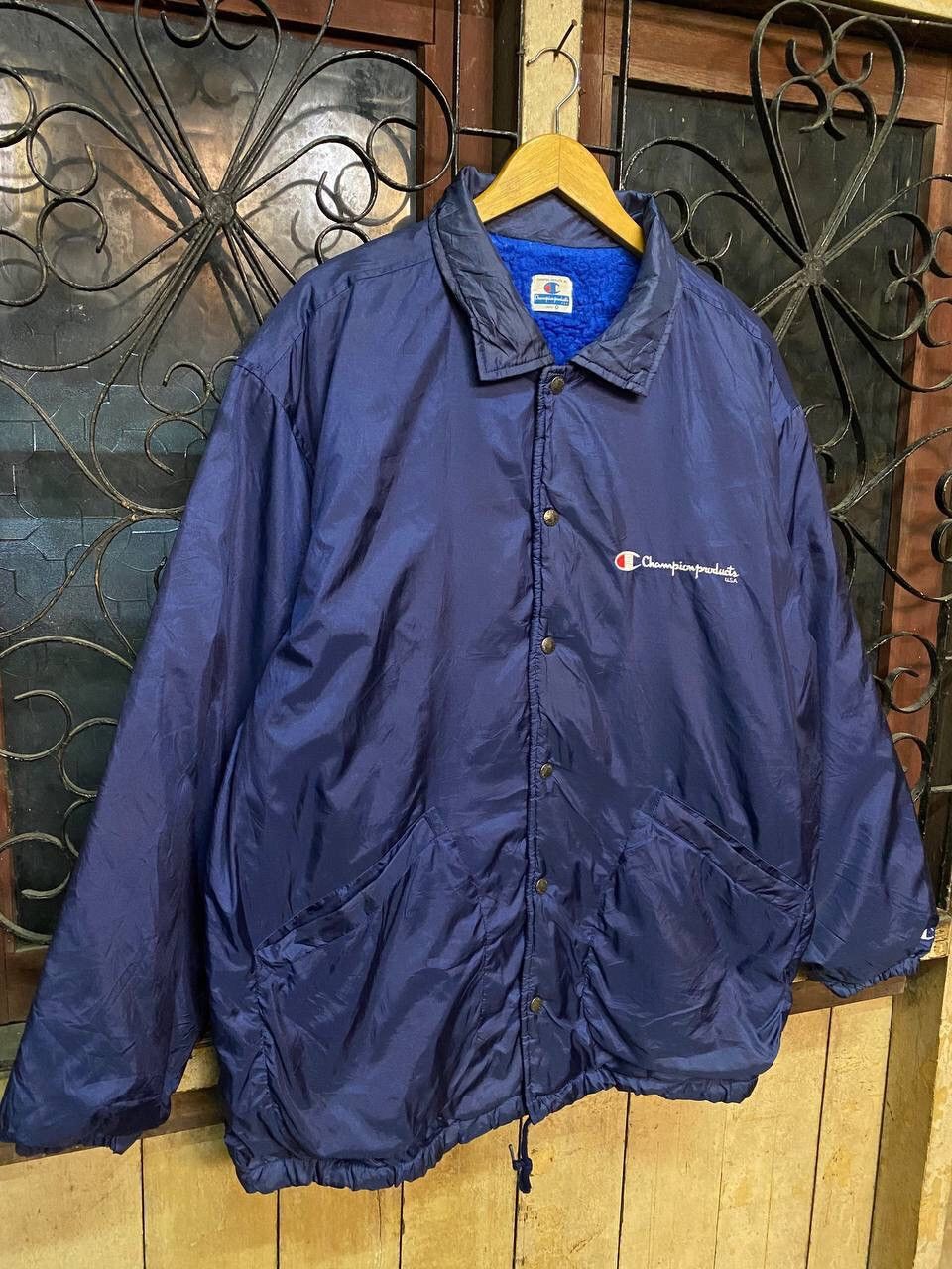 Champion CHAMPION COACH JACKET FLEECE LINED Size US XL / EU 56 / 4 - 4 Thumbnail
