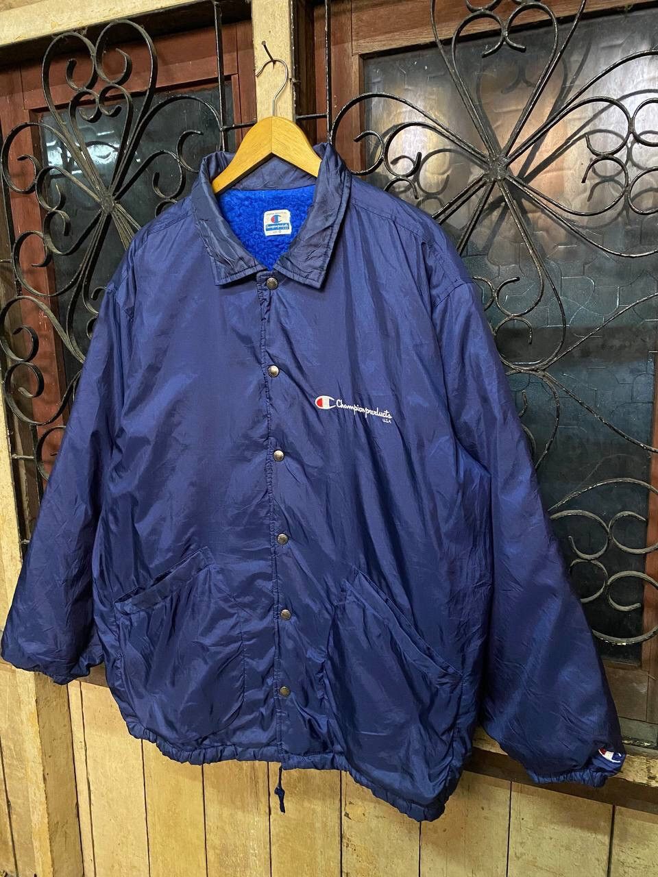 Champion CHAMPION COACH JACKET FLEECE LINED Size US XL / EU 56 / 4 - 5 Thumbnail