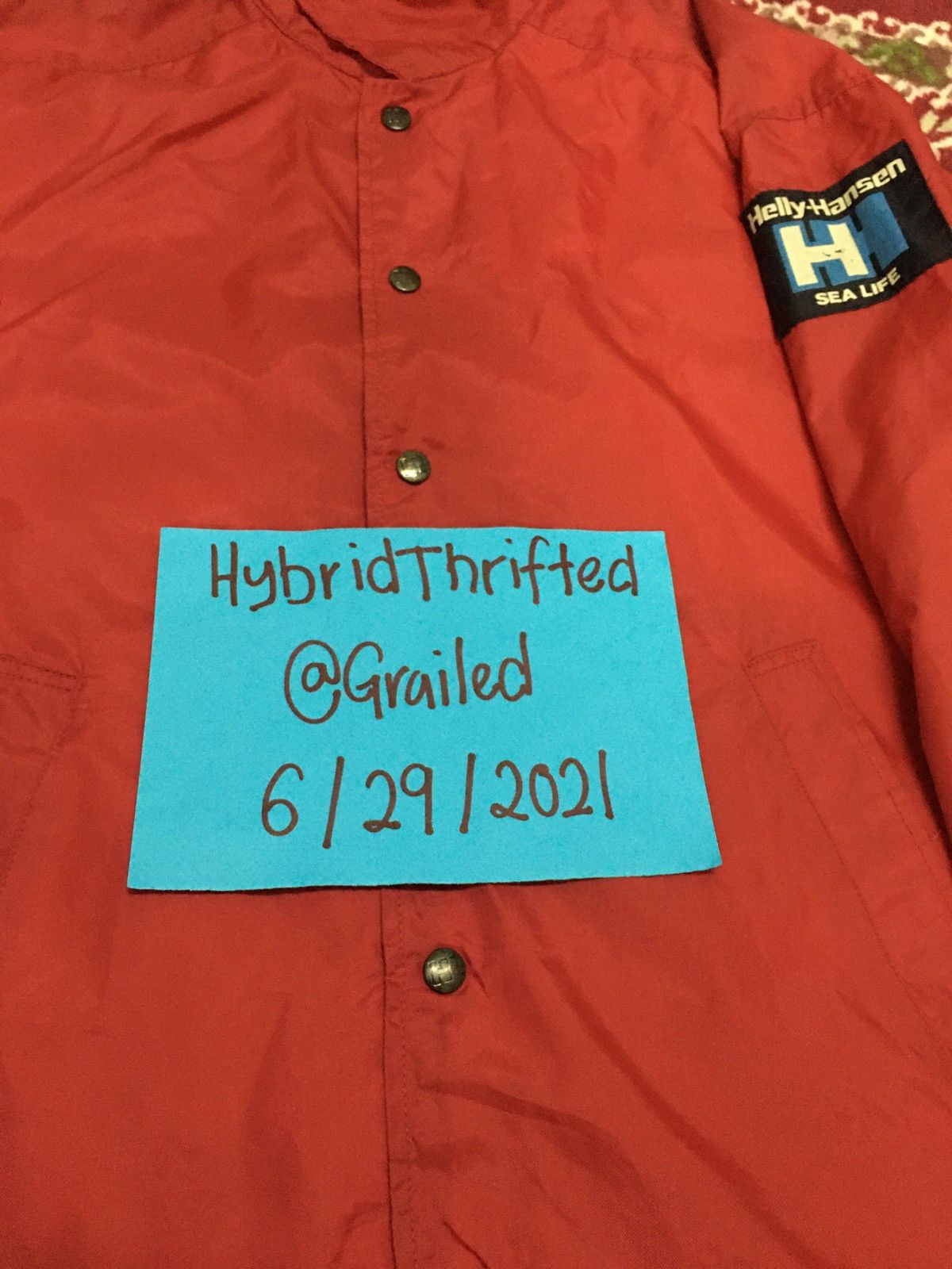 Helly Hansen VINTAGE HELLY HANSEN SEA LIFE COACH JACKET Size US M / EU 48-50 / 2 - 10 Thumbnail