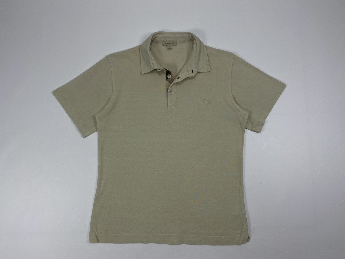 Burberry × Burberry Prorsum LASTDROP🔥Burberry Nova Check Beige Tartan Collar Polo Shirt Size US XS / EU 42 / 0 - 12 Thumbnail