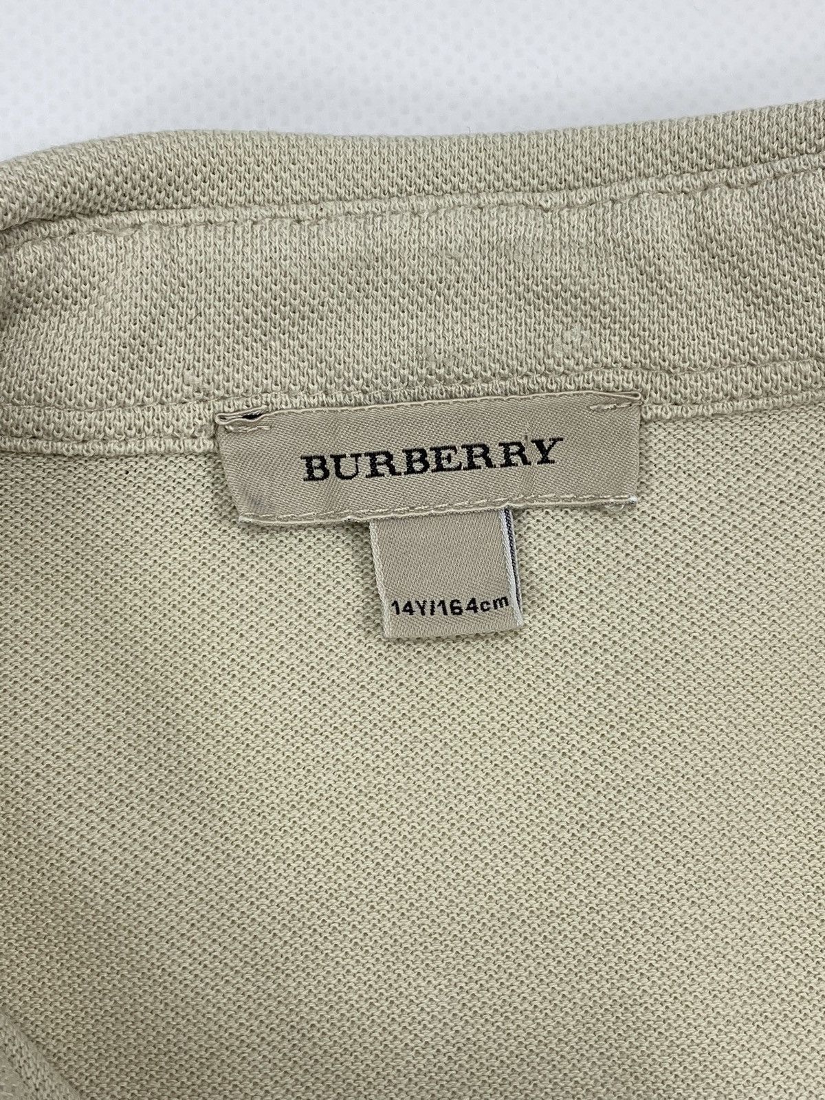 Burberry × Burberry Prorsum LASTDROP🔥Burberry Nova Check Beige Tartan Collar Polo Shirt Size US XS / EU 42 / 0 - 8 Thumbnail