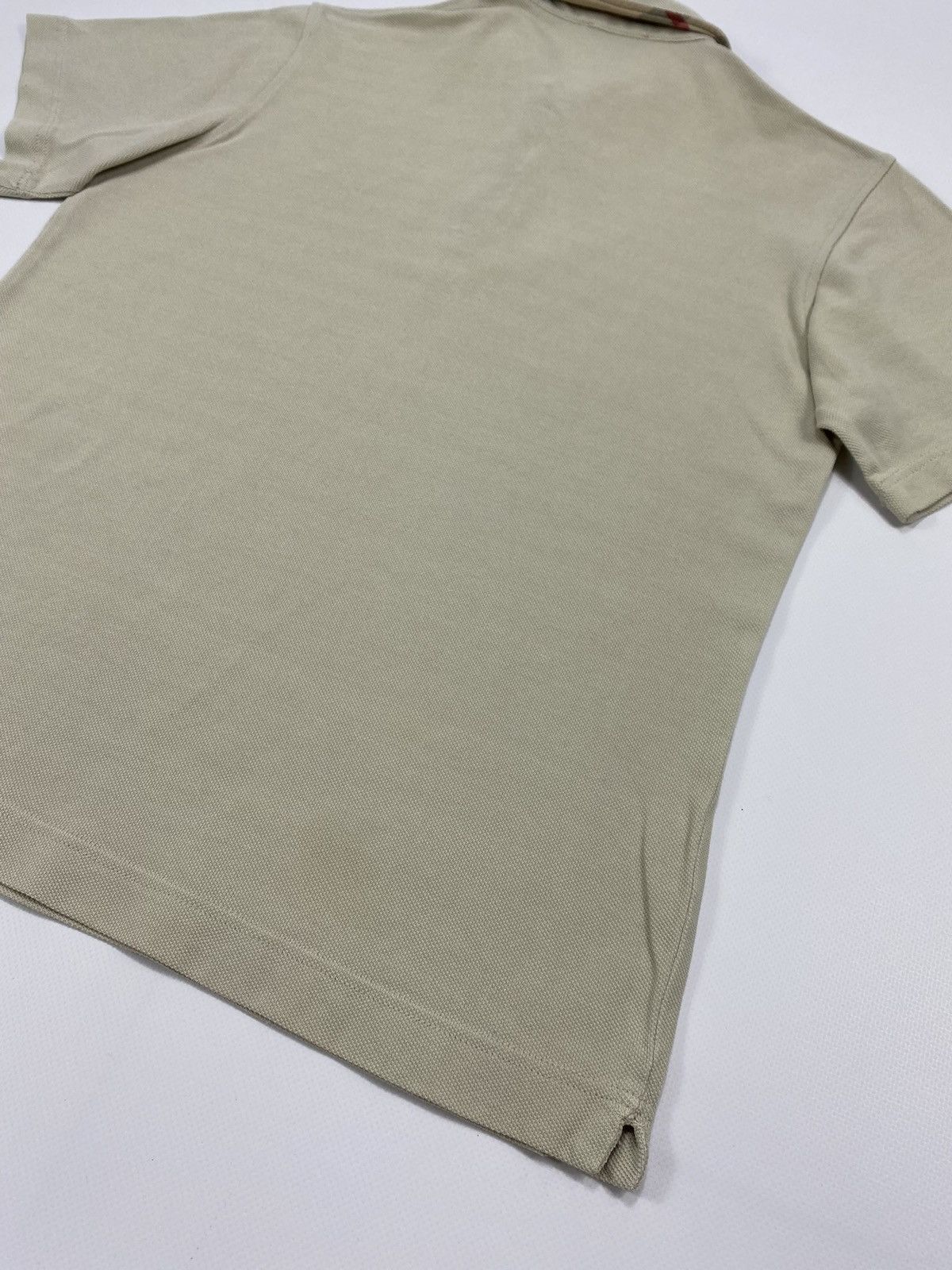 Burberry × Burberry Prorsum LASTDROP🔥Burberry Nova Check Beige Tartan Collar Polo Shirt Size US XS / EU 42 / 0 - 14 Thumbnail