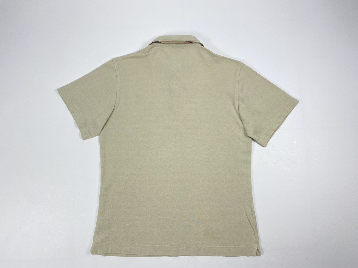 Burberry × Burberry Prorsum LASTDROP🔥Burberry Nova Check Beige Tartan Collar Polo Shirt Size US XS / EU 42 / 0 - 3 Thumbnail