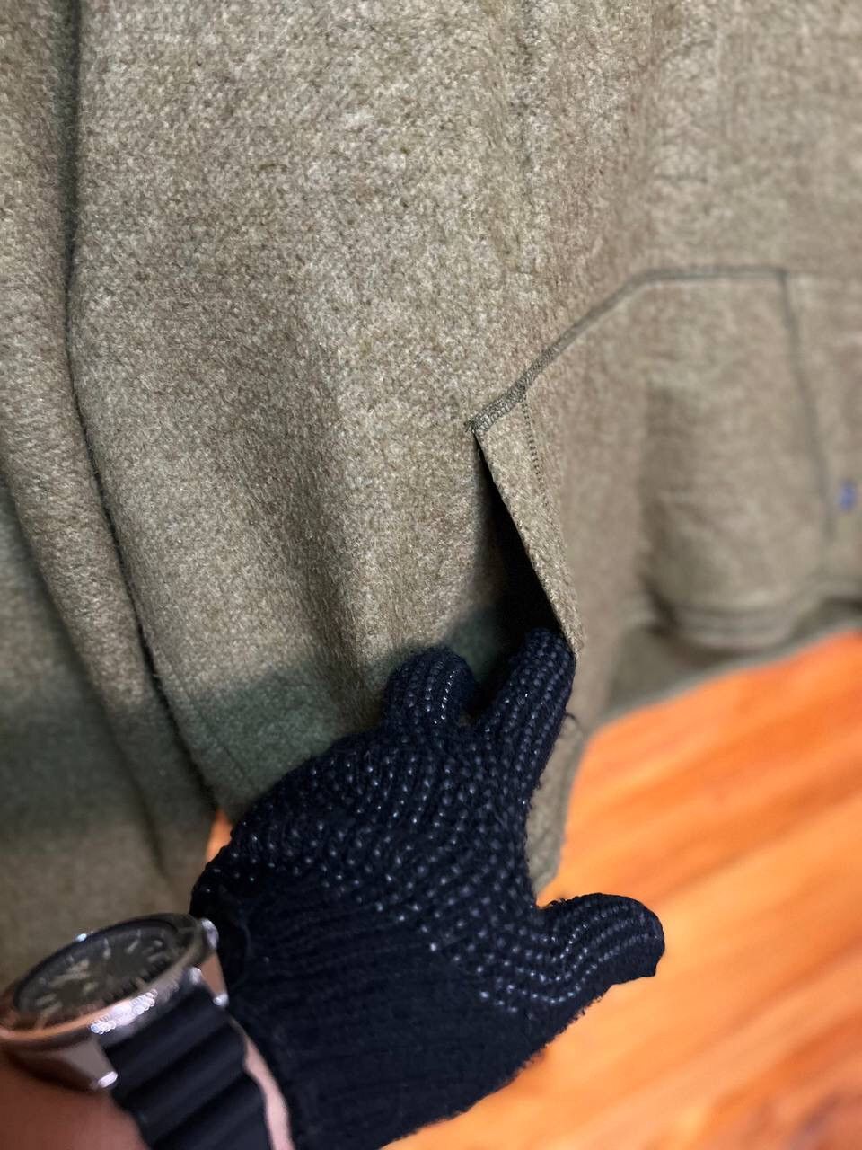 PPFM × Vintage PEYTON PLACE FOR MEN WOOL HOODIE Size US L / EU 52-54 / 3 - 8 Thumbnail
