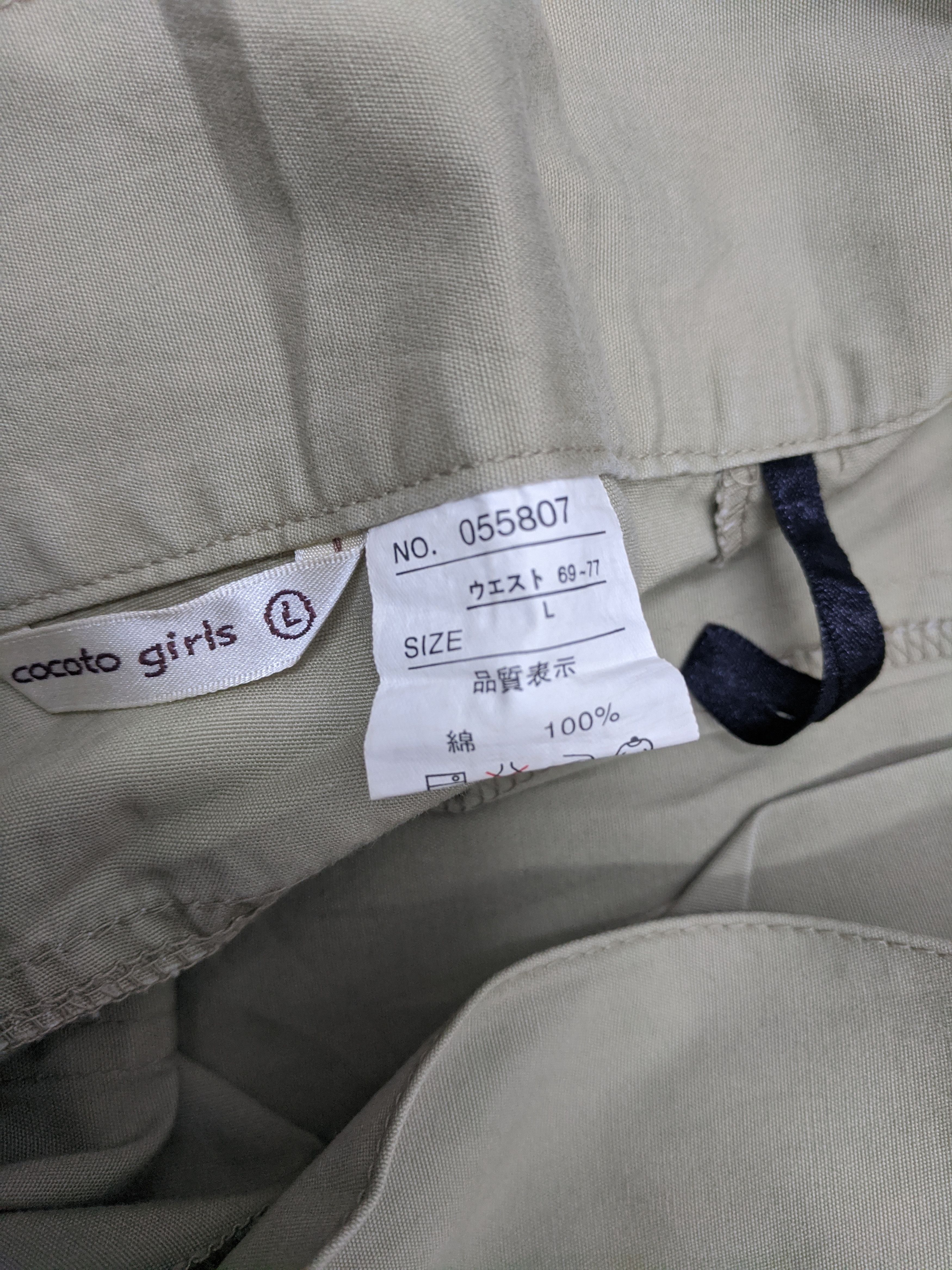 Japanese Brand Japanese Brand Workers Tactical Cargo Pants Loose Size US 29 - 15 Thumbnail
