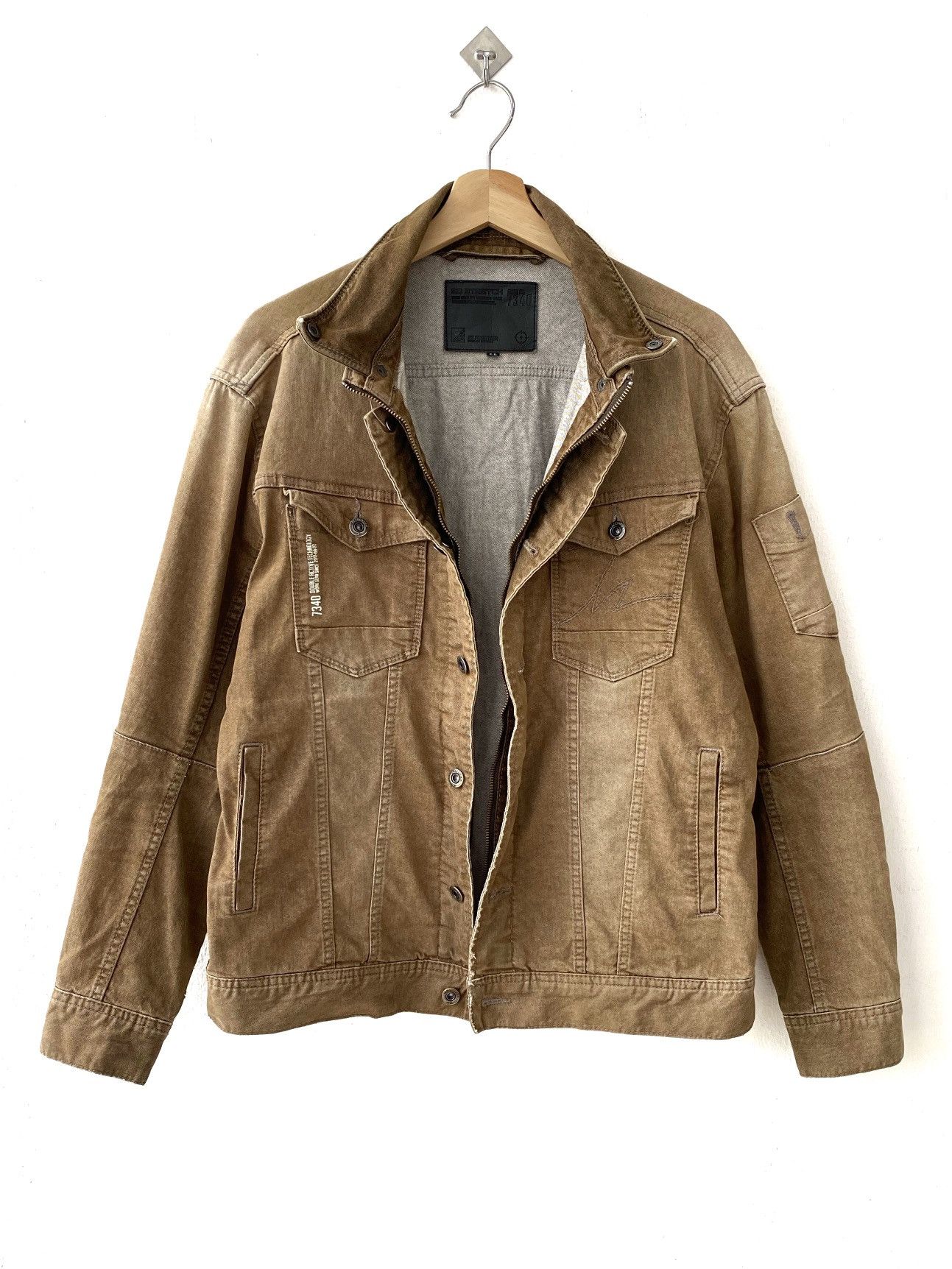 Japanese Brand I’z Frontier 7340 Workgear Japan Style Denim Jacket Size US M / EU 48-50 / 2 - 4 Thumbnail