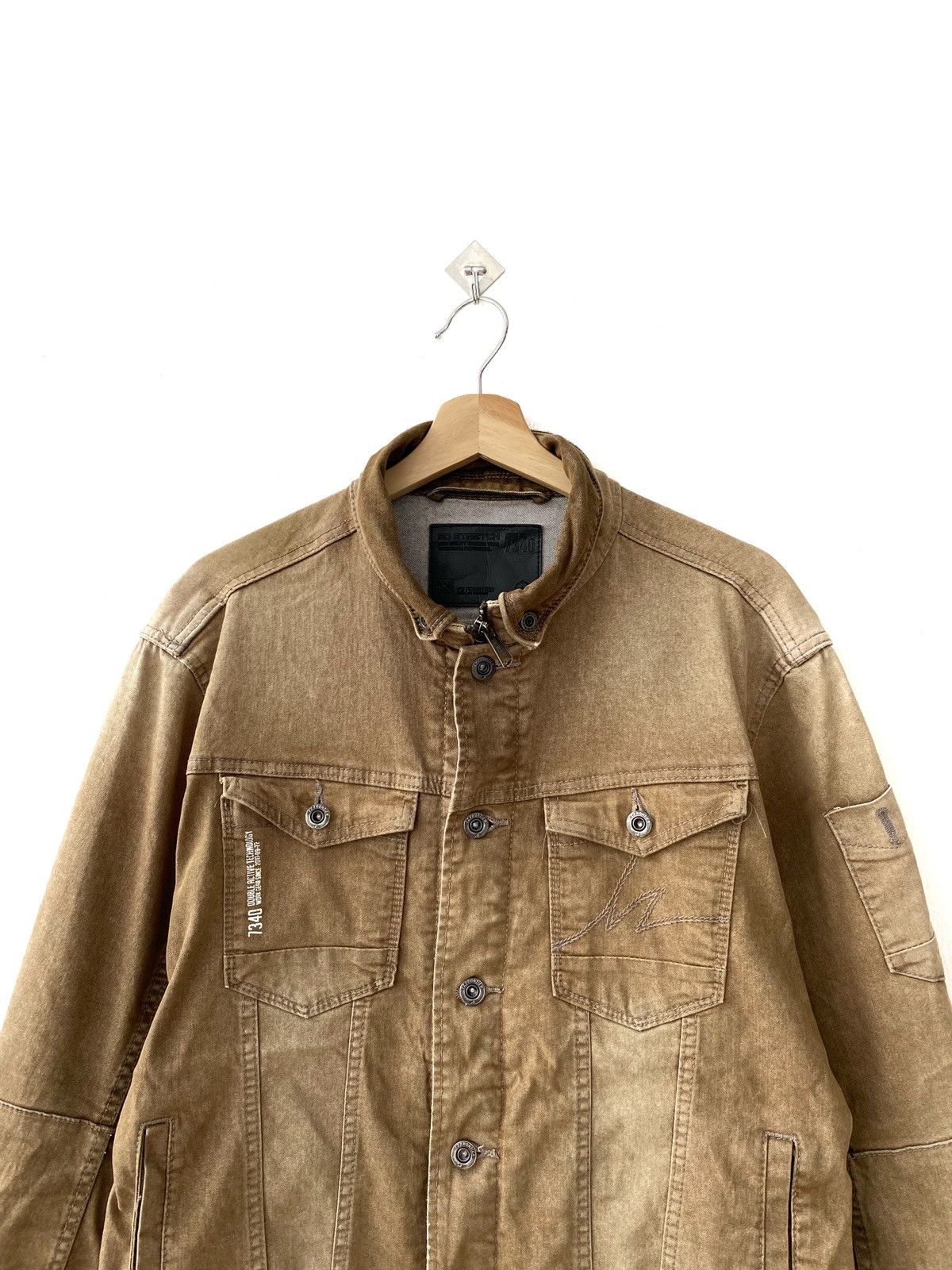 Japanese Brand I’z Frontier 7340 Workgear Japan Style Denim Jacket Size US M / EU 48-50 / 2 - 3 Thumbnail