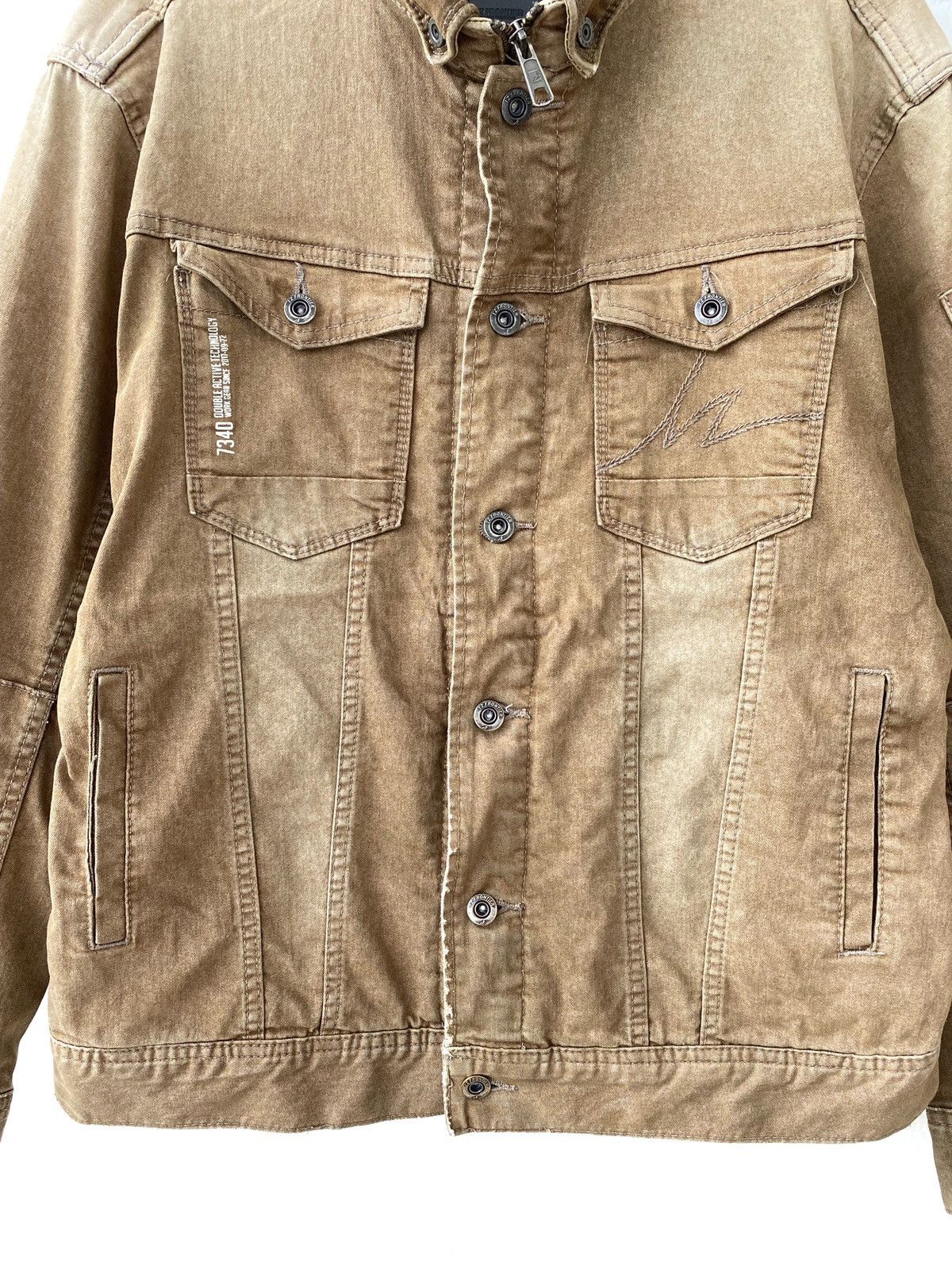 Japanese Brand I’z Frontier 7340 Workgear Japan Style Denim Jacket Size US M / EU 48-50 / 2 - 5 Thumbnail