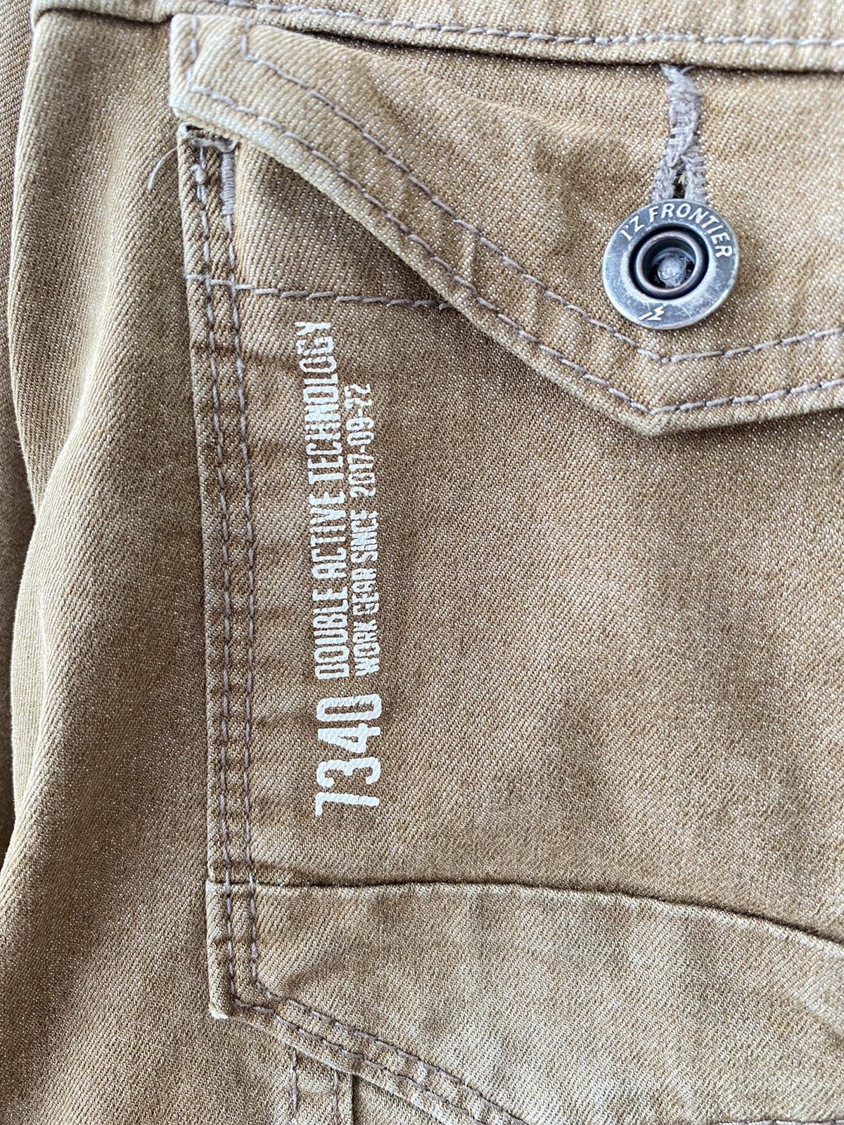 Japanese Brand I’z Frontier 7340 Workgear Japan Style Denim Jacket Size US M / EU 48-50 / 2 - 6 Thumbnail