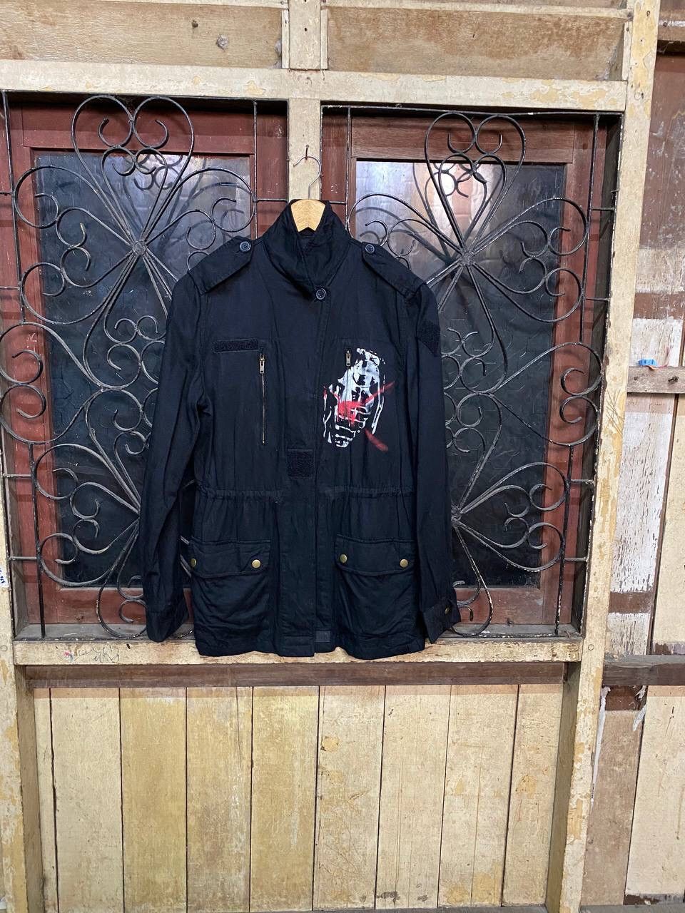 Japanese Brand Peace now Head Skull Wings Big logo spring jacket Size US S / EU 44-46 / 1 - 4 Thumbnail