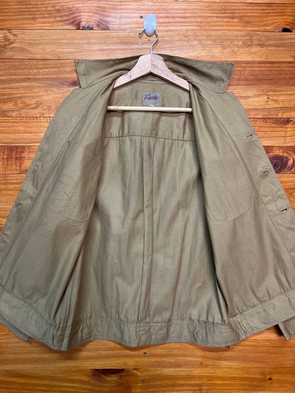 Japanese Brand KYODO CANVAS UTILITY JACKET Size US S / EU 44-46 / 1 - 7 Thumbnail