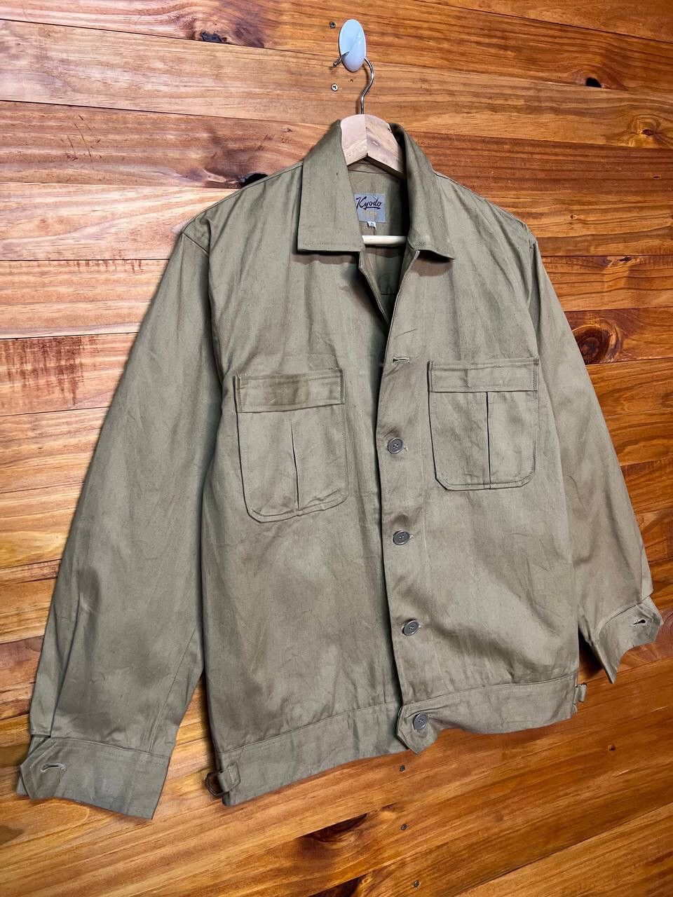 Japanese Brand KYODO CANVAS UTILITY JACKET Size US S / EU 44-46 / 1 - 2 Thumbnail