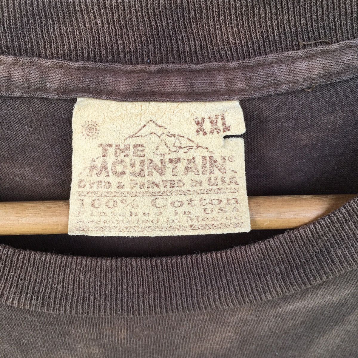 The Mountain Thrashed Faded Vintage The Mountain Tie Dye ERD GRUNGE TEE Size US XXL / EU 58 / 5 - 4 Thumbnail